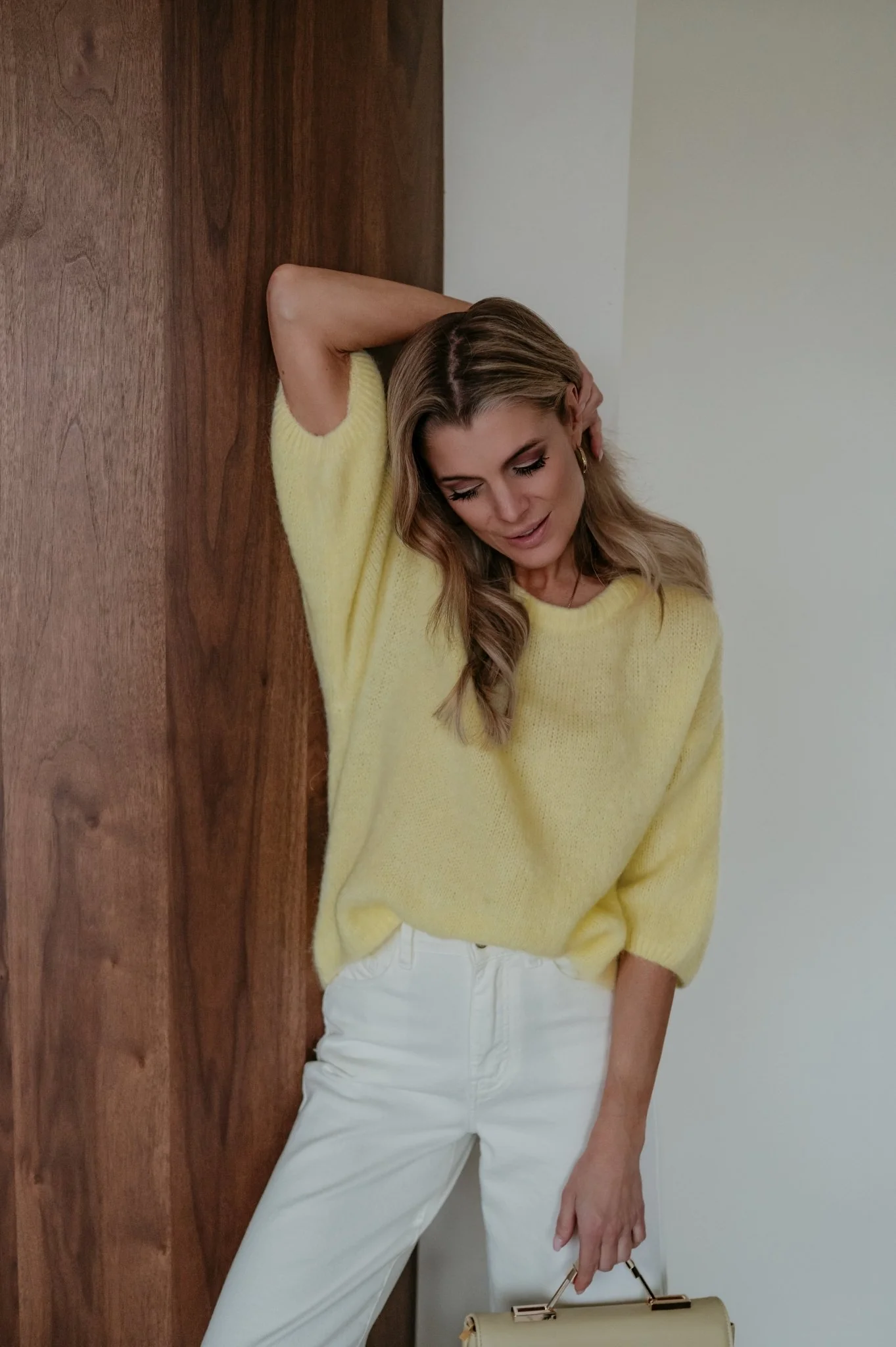 Capelo knit I Yellow - Image 8
