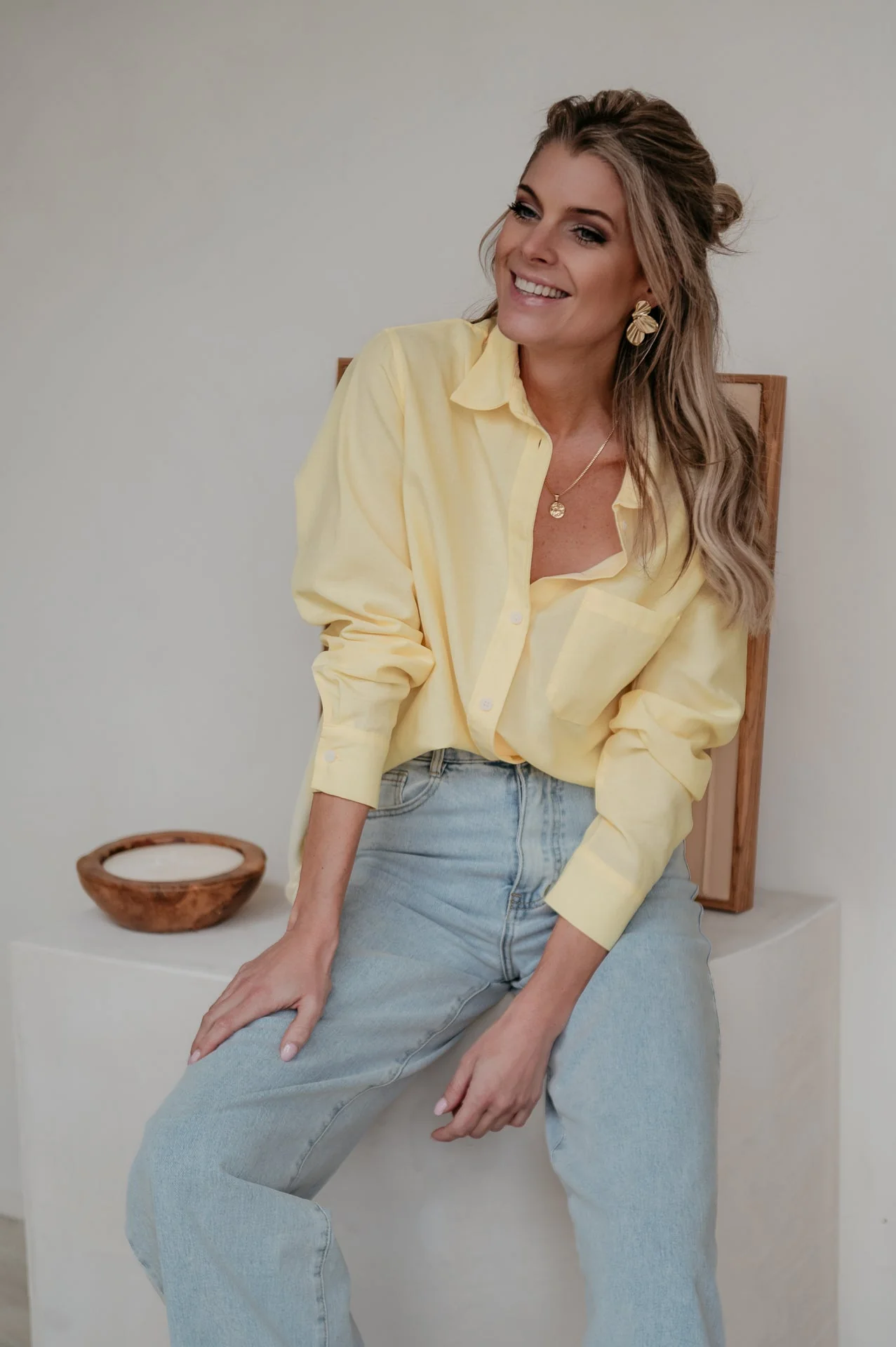 Condotto shirt I Yellow - Image 15