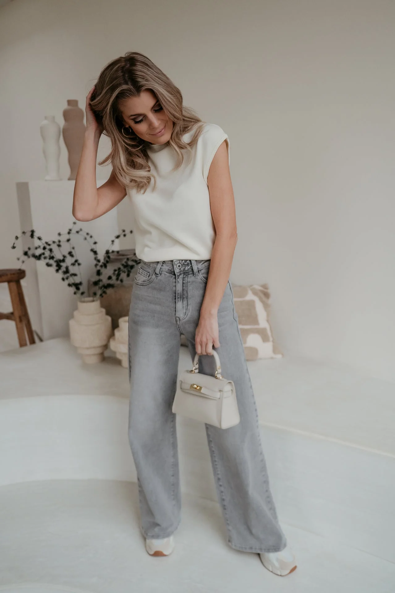 Cotto jeans I Grey - Image 7