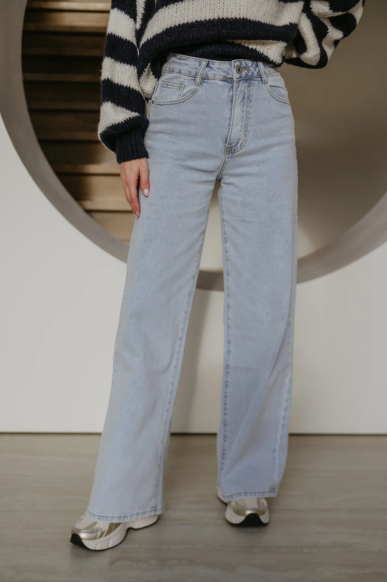 Cotto jeans I Light Blue - Image 4