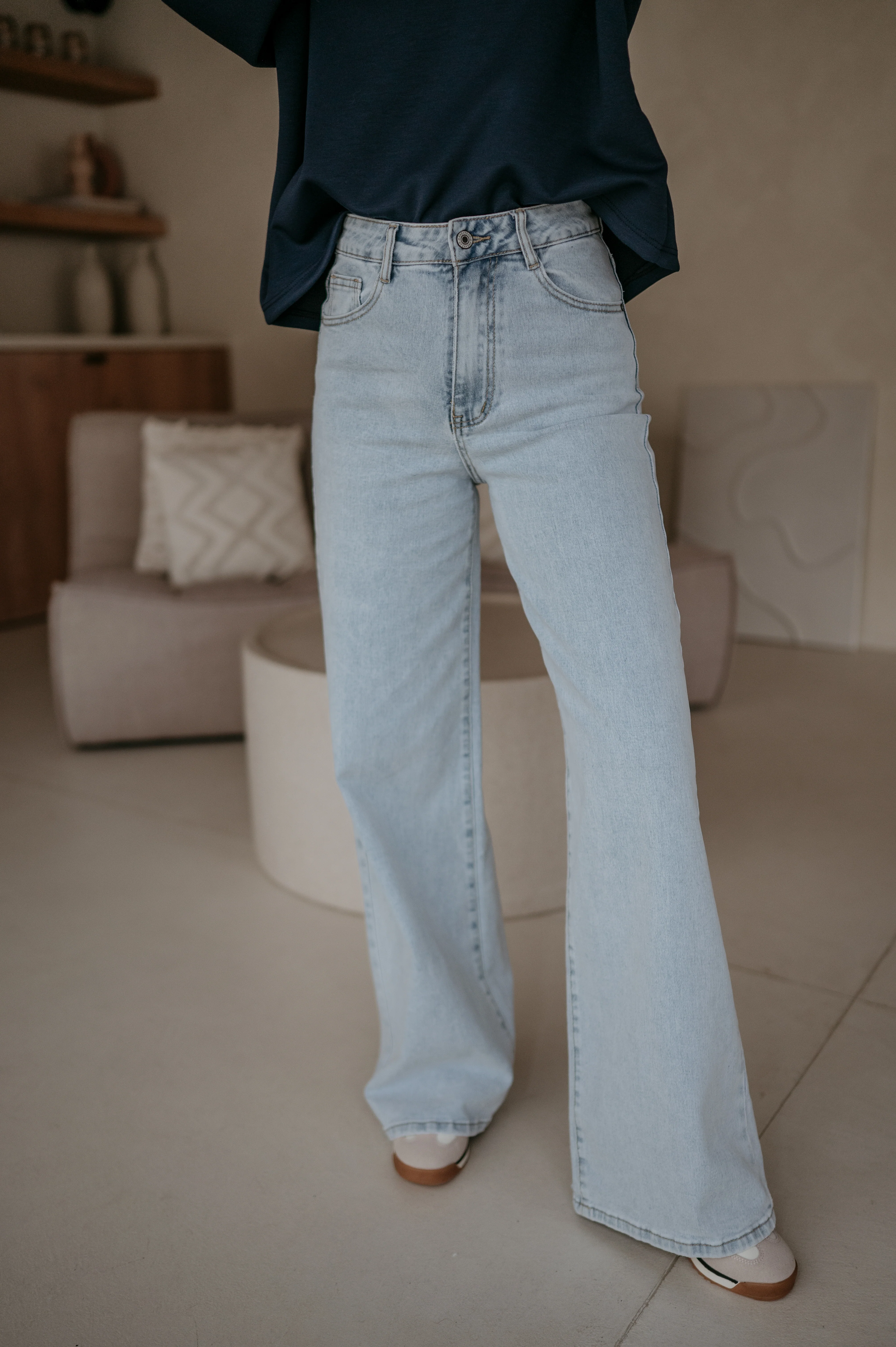 Cotto jeans I Light Blue - Image 8