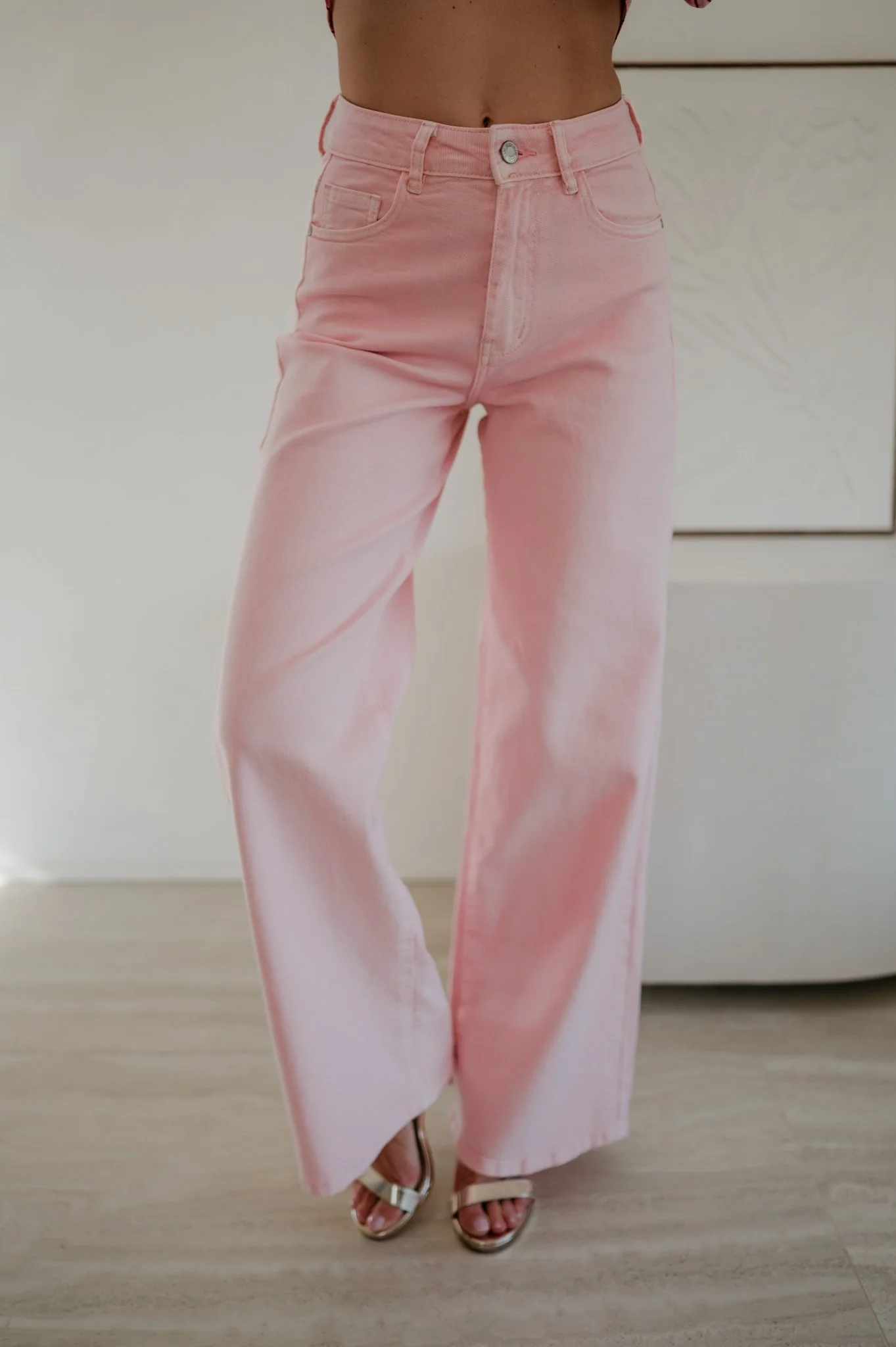 Cotto jeans I Powder Rose - Image 12