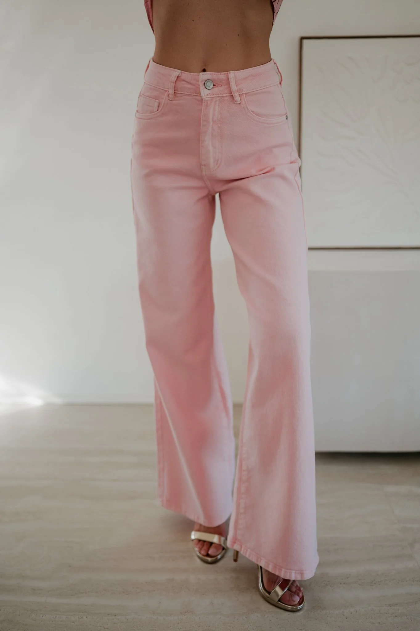 Cotto jeans I Powder Rose - Image 14
