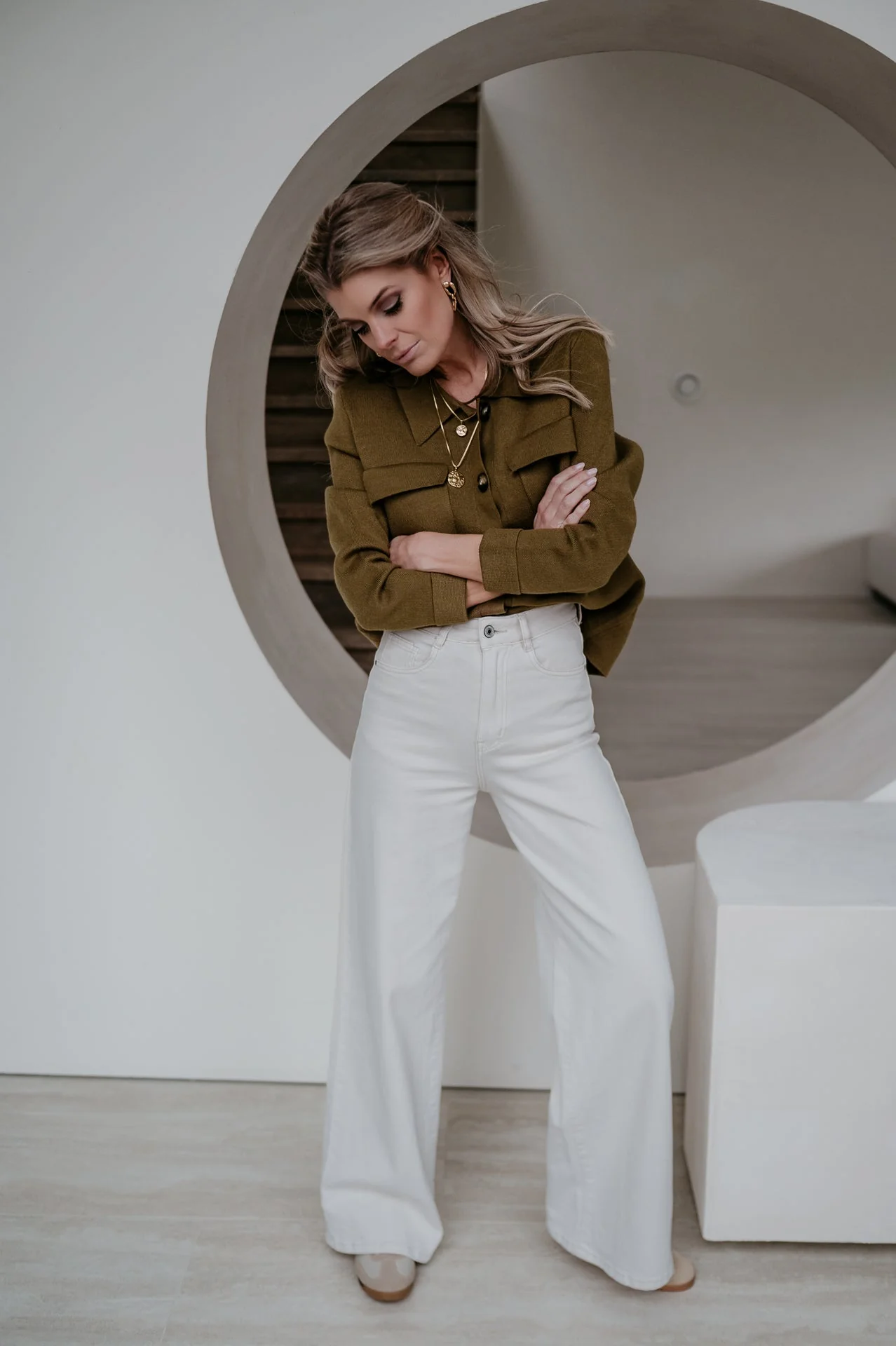 Cotto jeans I White - Image 13
