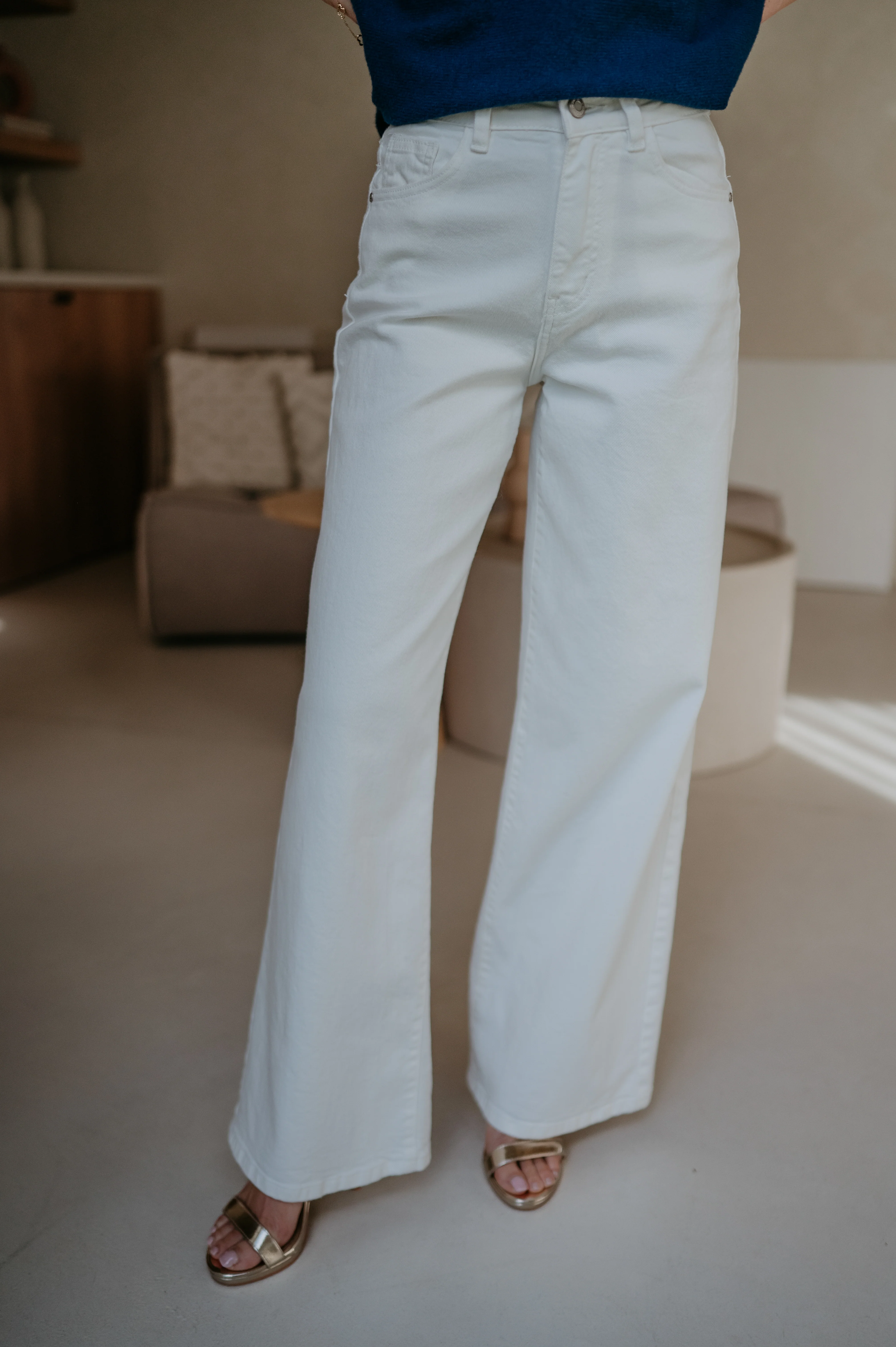 Cotto jeans I White - Image 2