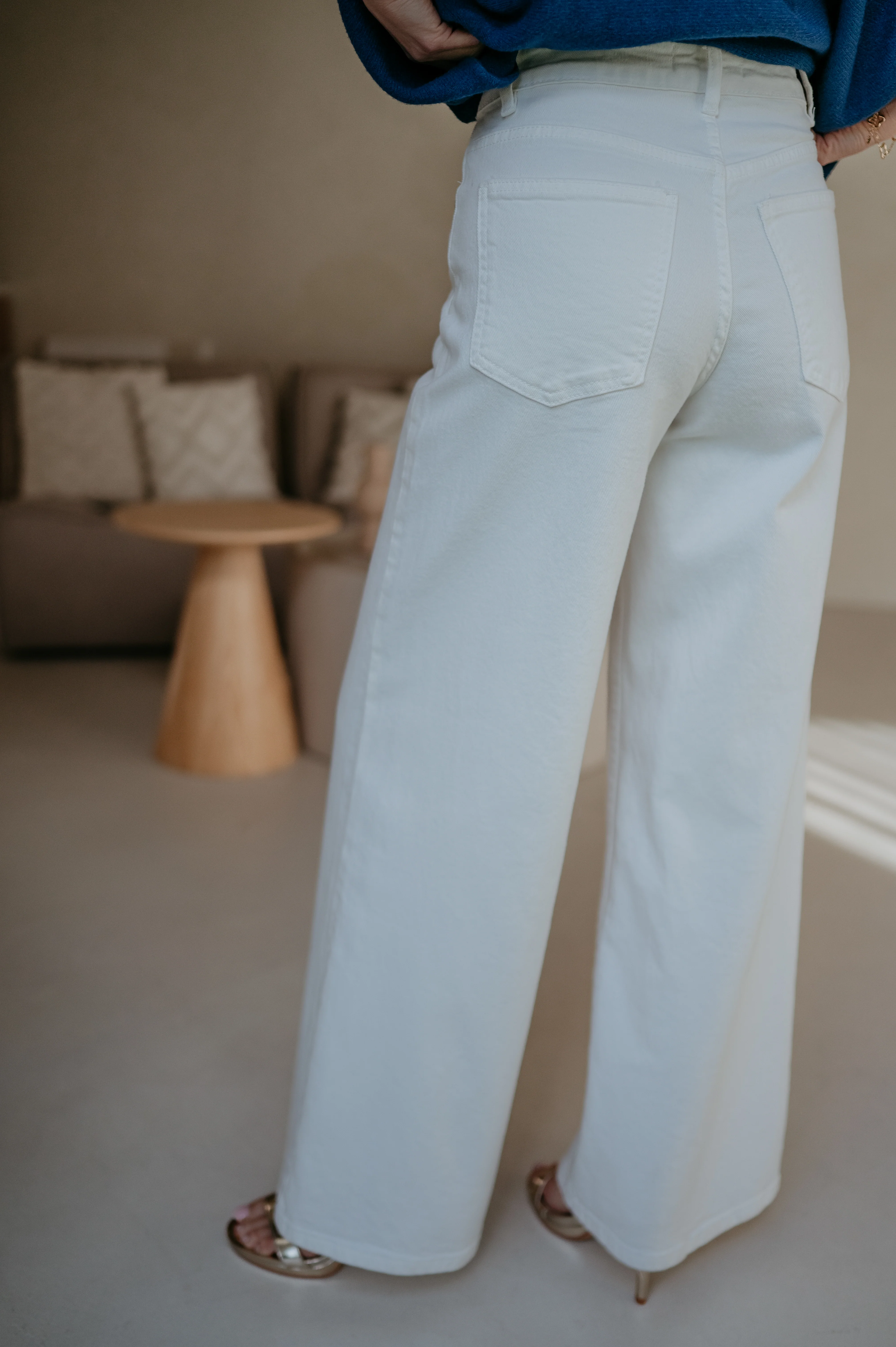 Cotto jeans I White - Image 3