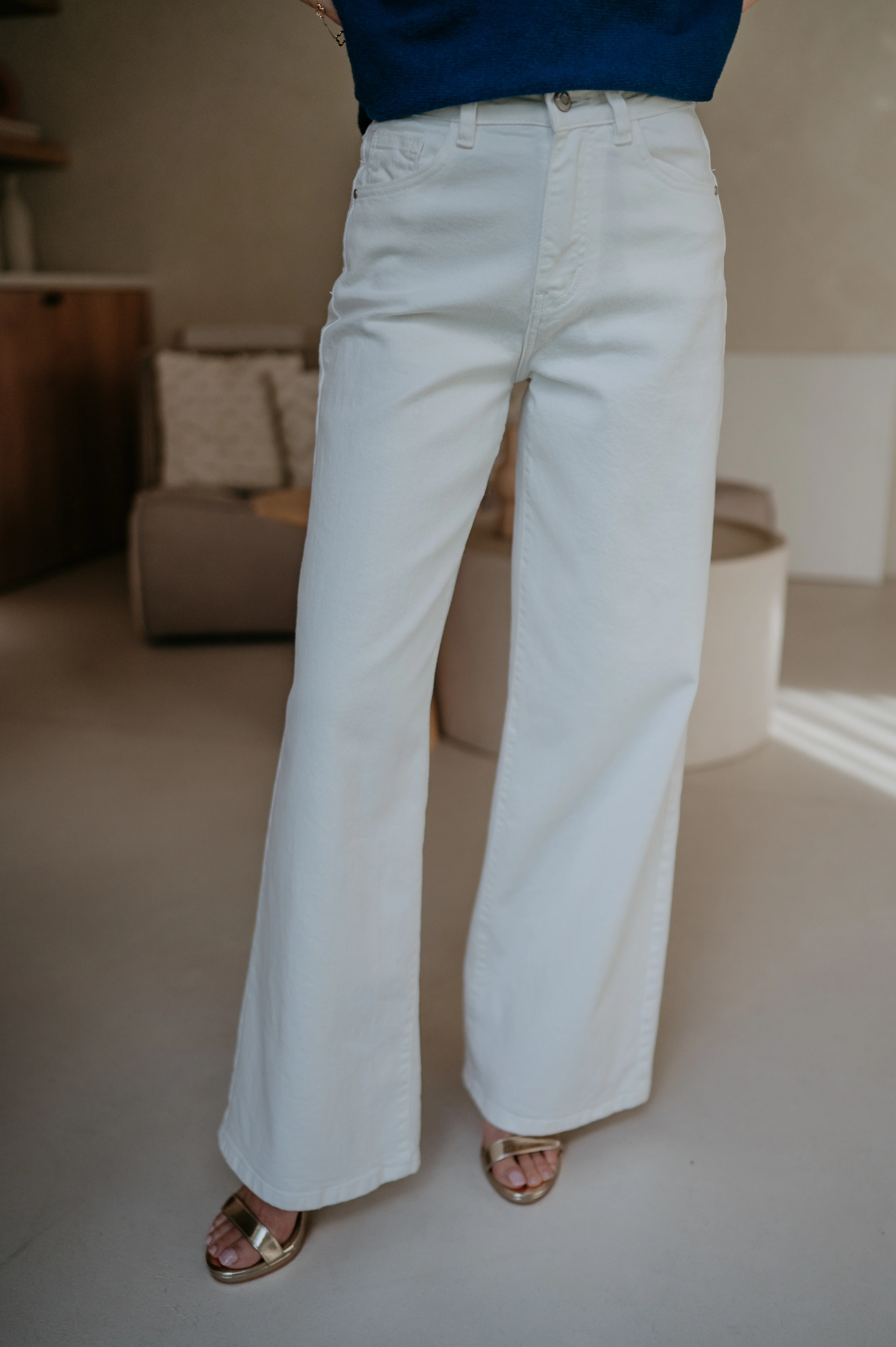 Cotto jeans I White - Image 4