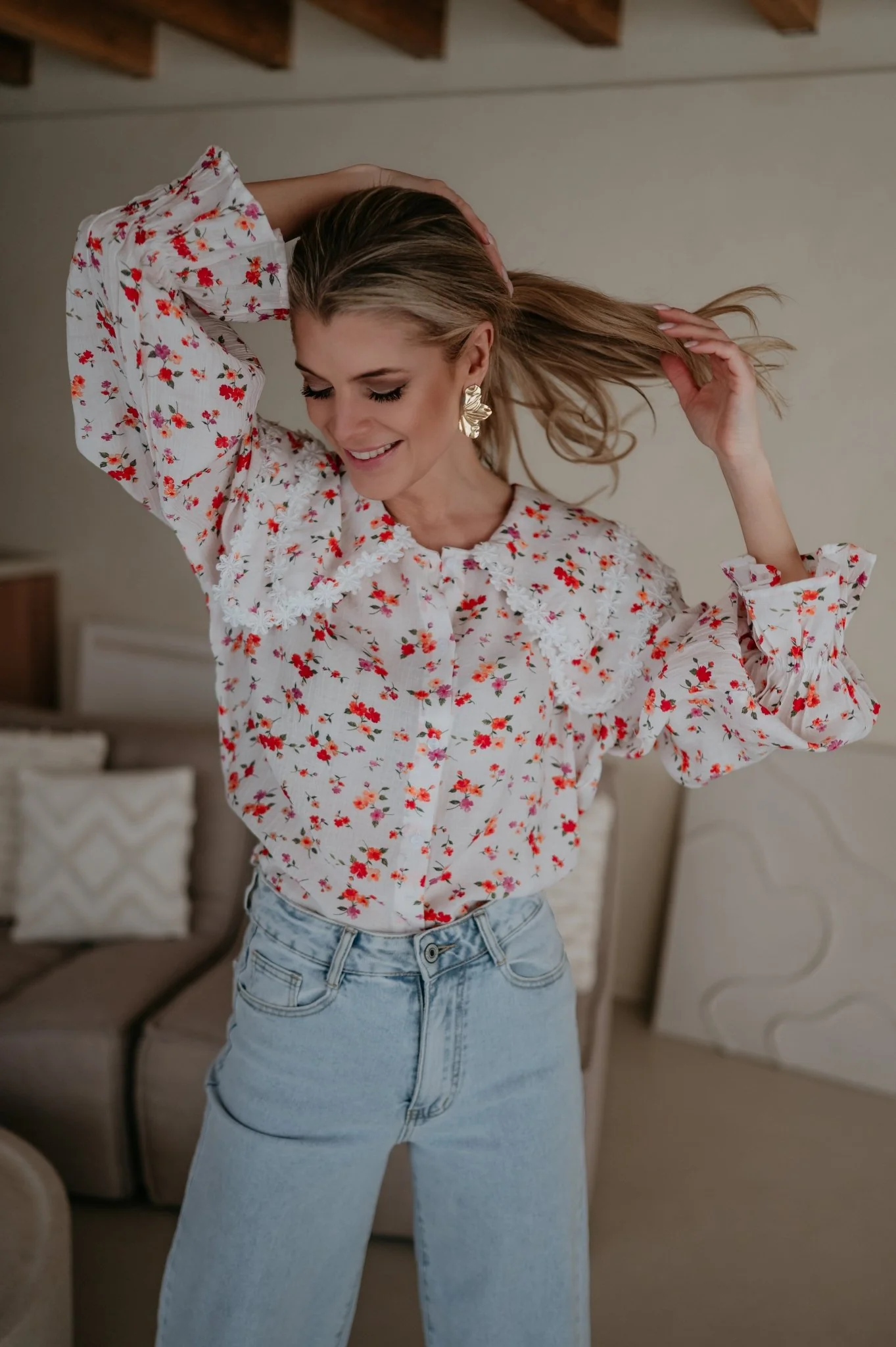 Cravide blouse I Rose
