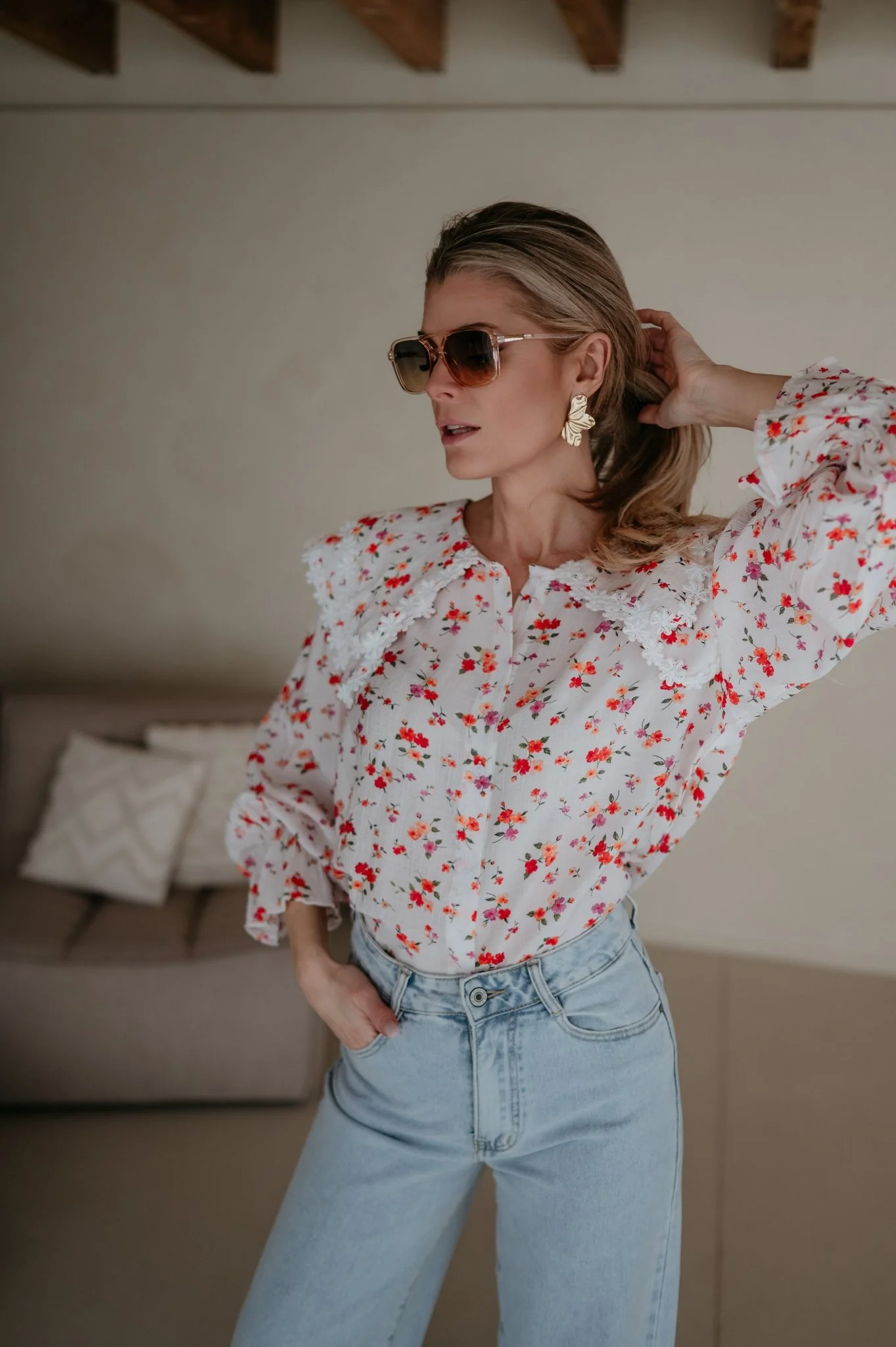 Cravide blouse I Rose - Image 9