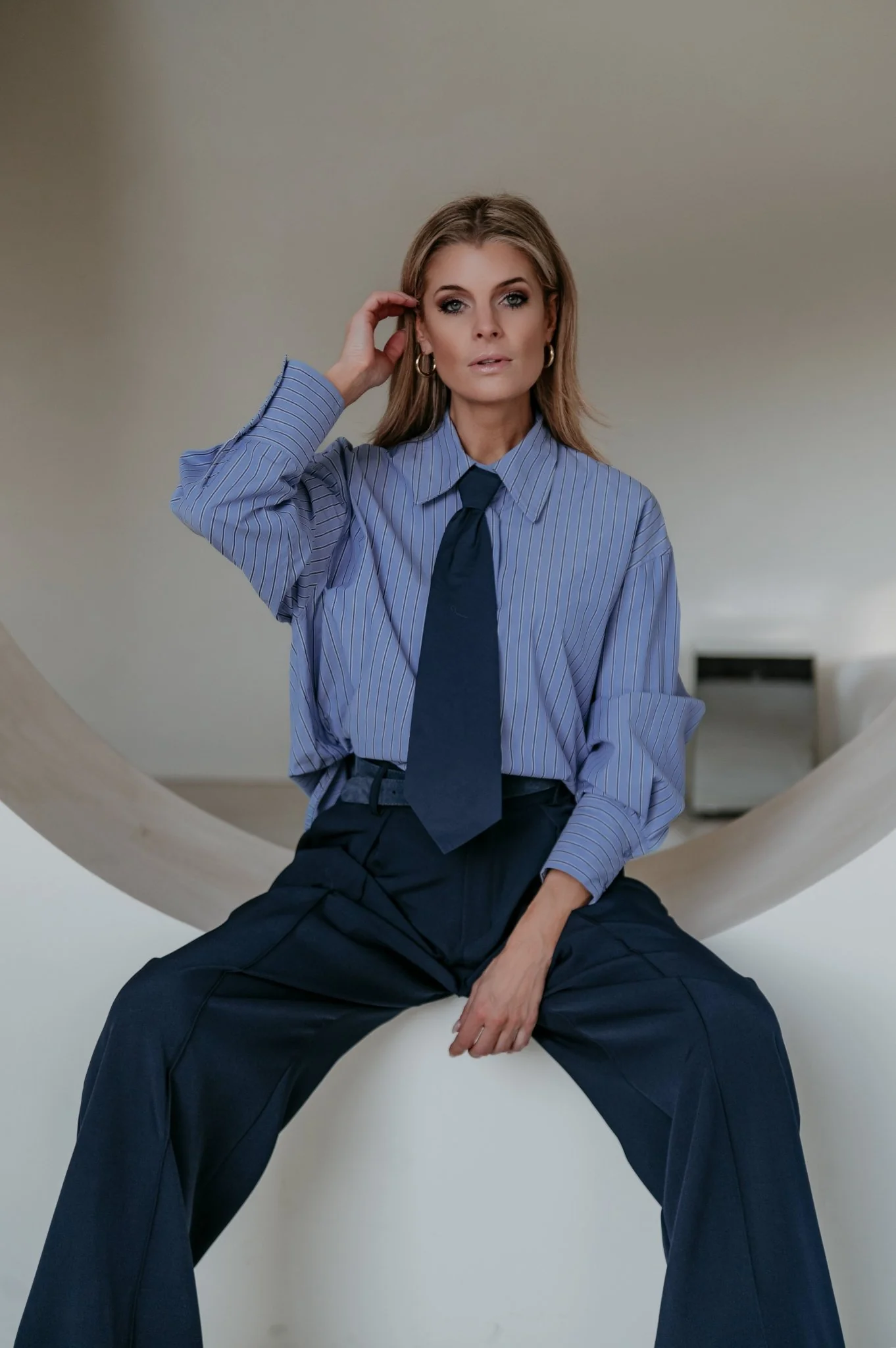 Credine shirt I Blue