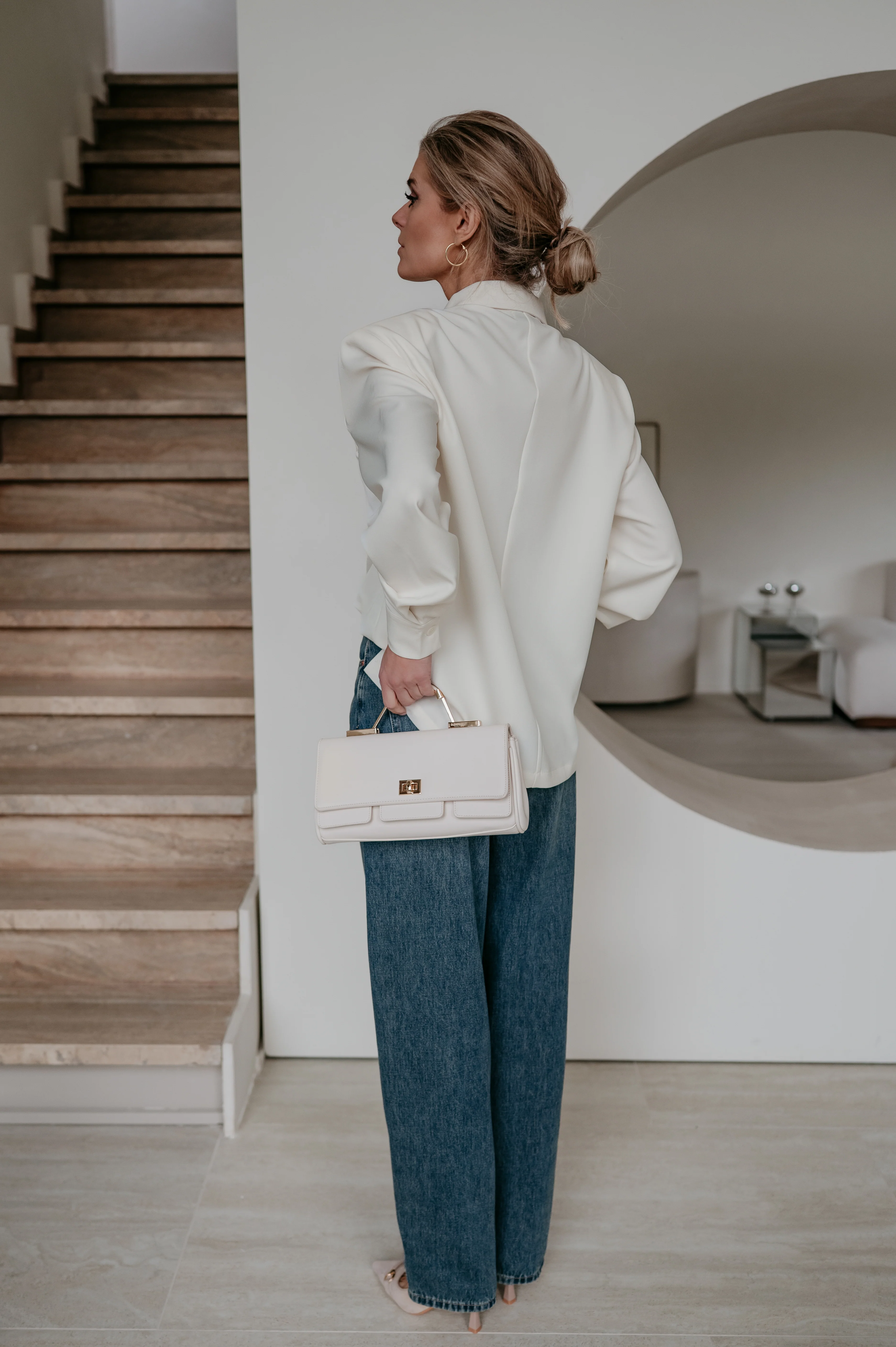 Crevine shirt I Ecru - Image 19
