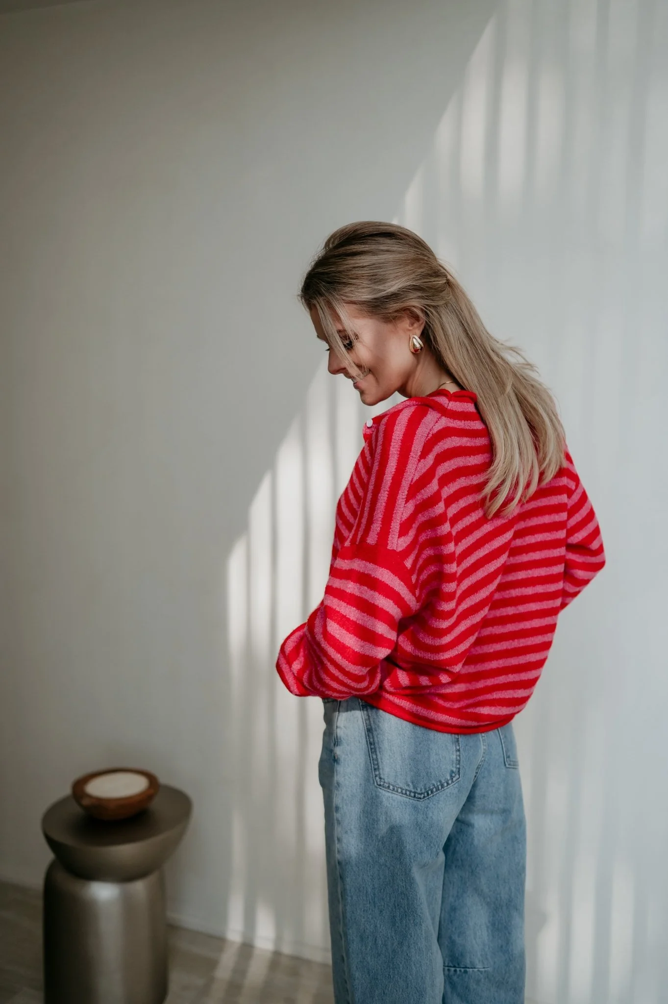 Cuoni cardigan I Red - Image 6