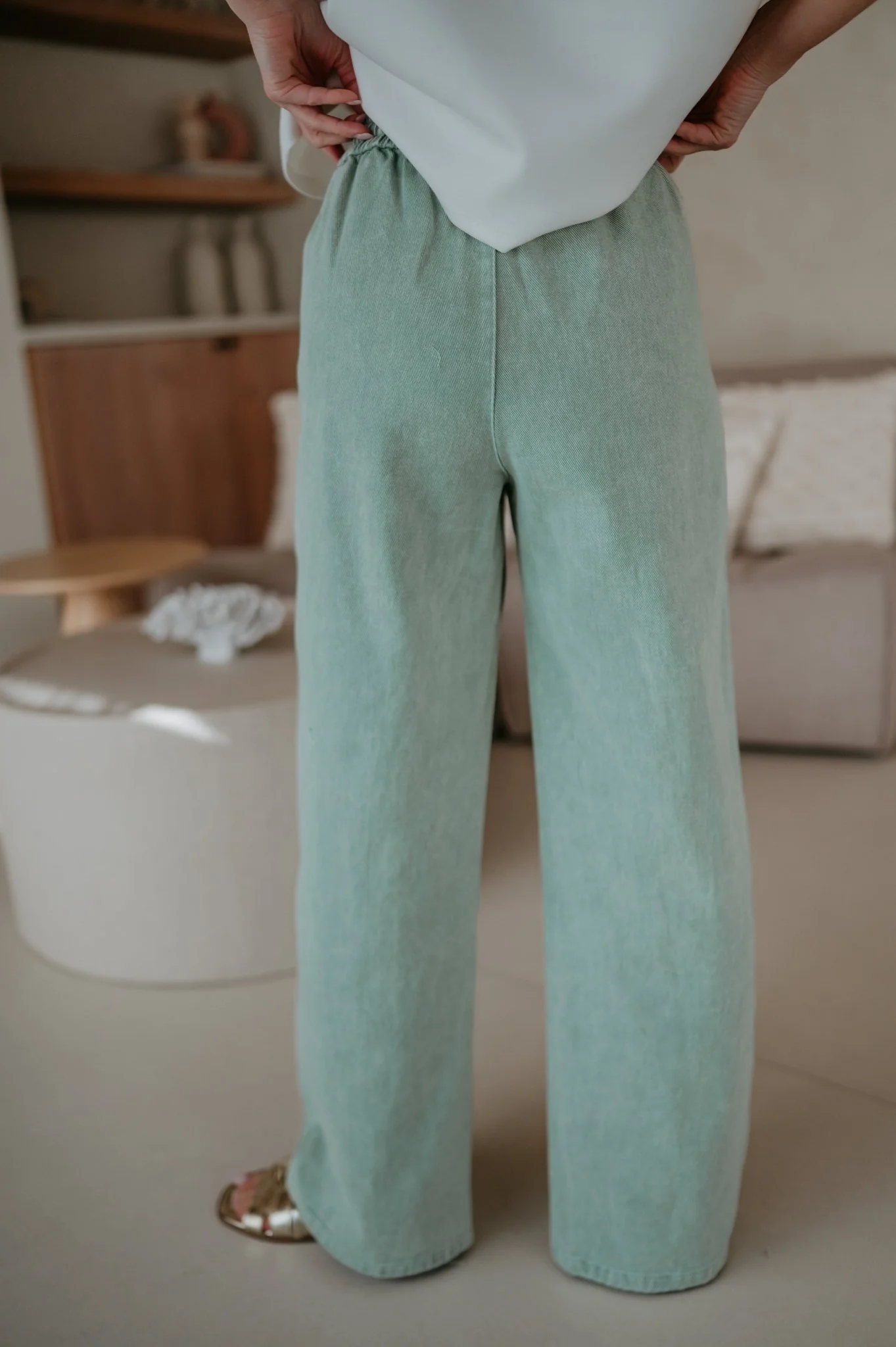 Curosi trousers I Mint - Image 4
