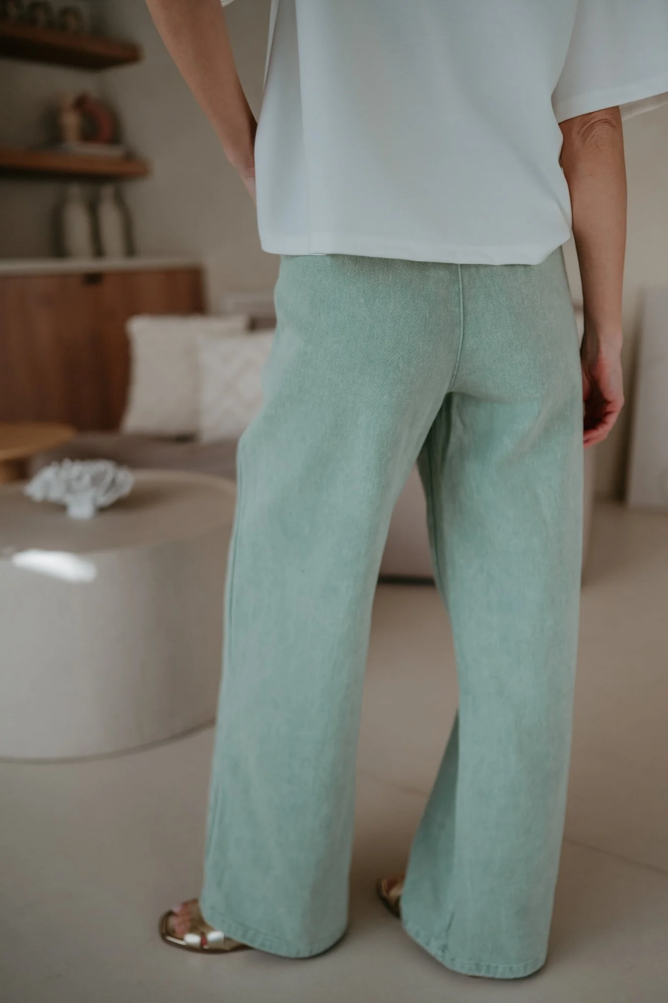 Curosi trousers I Mint - Image 7