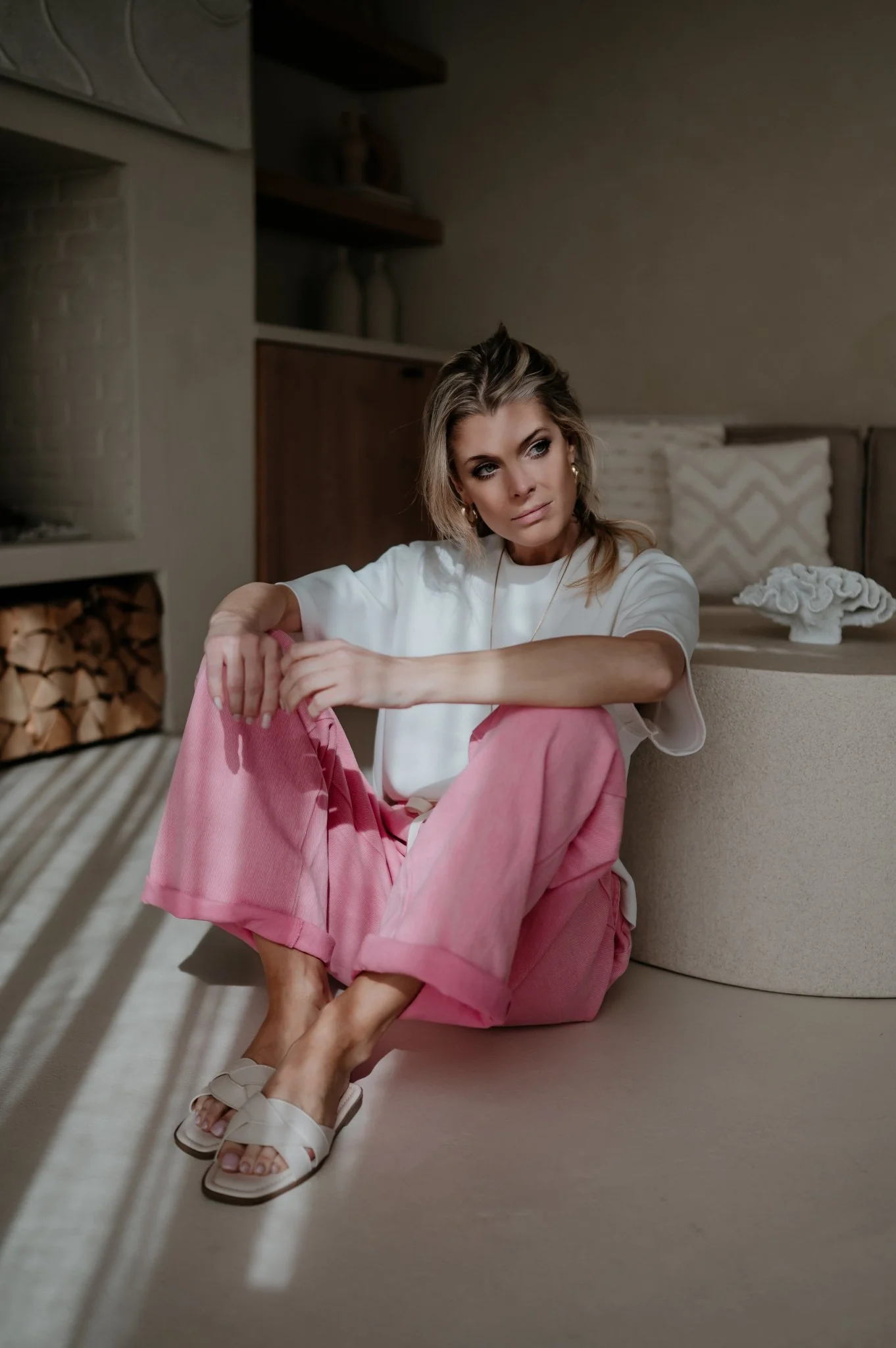 Curosi trousers I Rose - Image 18