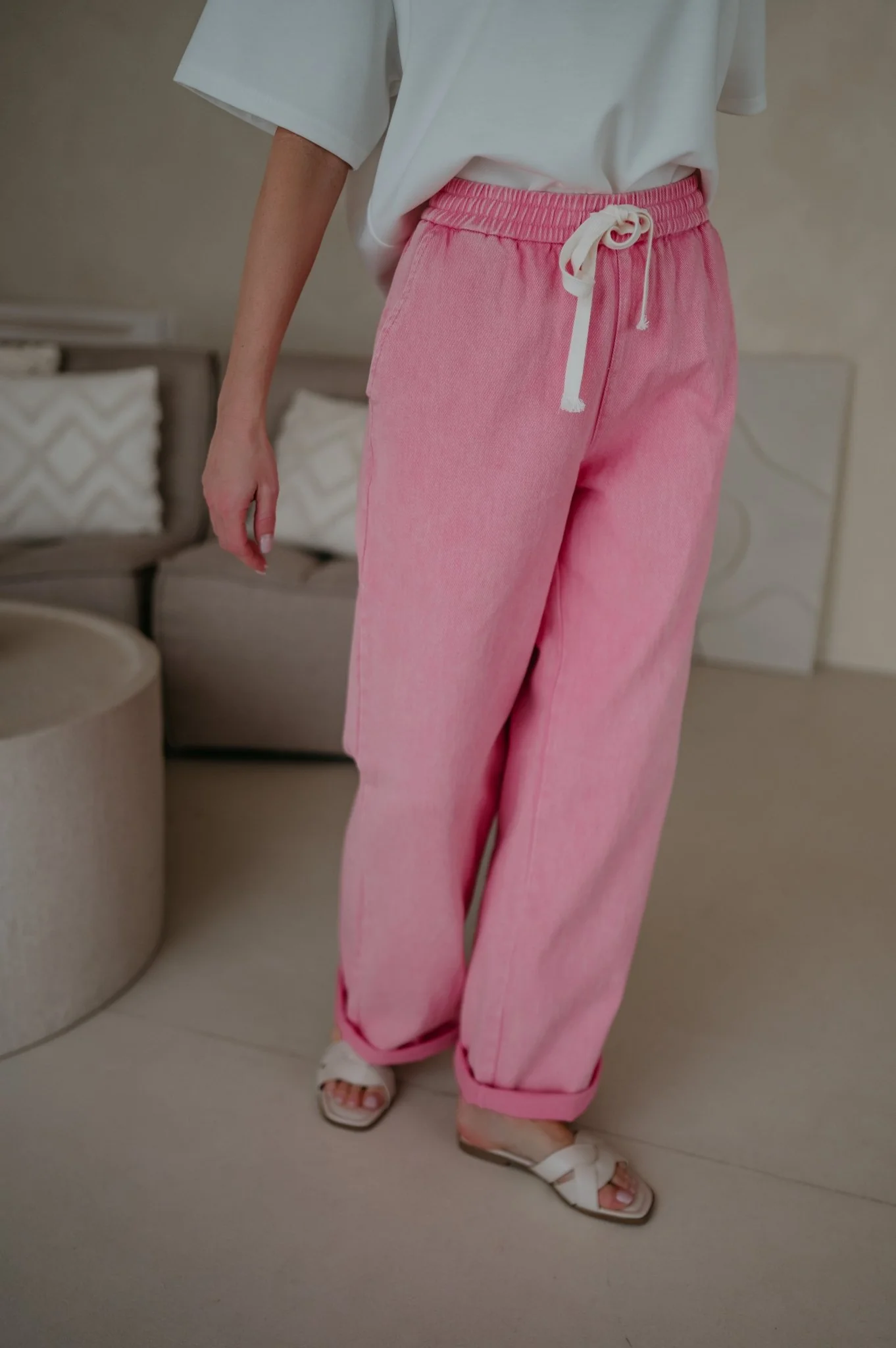 Curosi trousers I Rose - Image 5