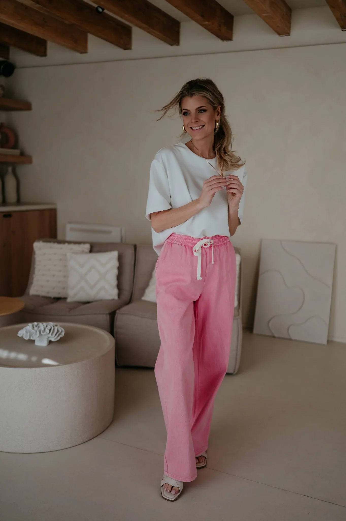 Curosi trousers I Rose - Image 6