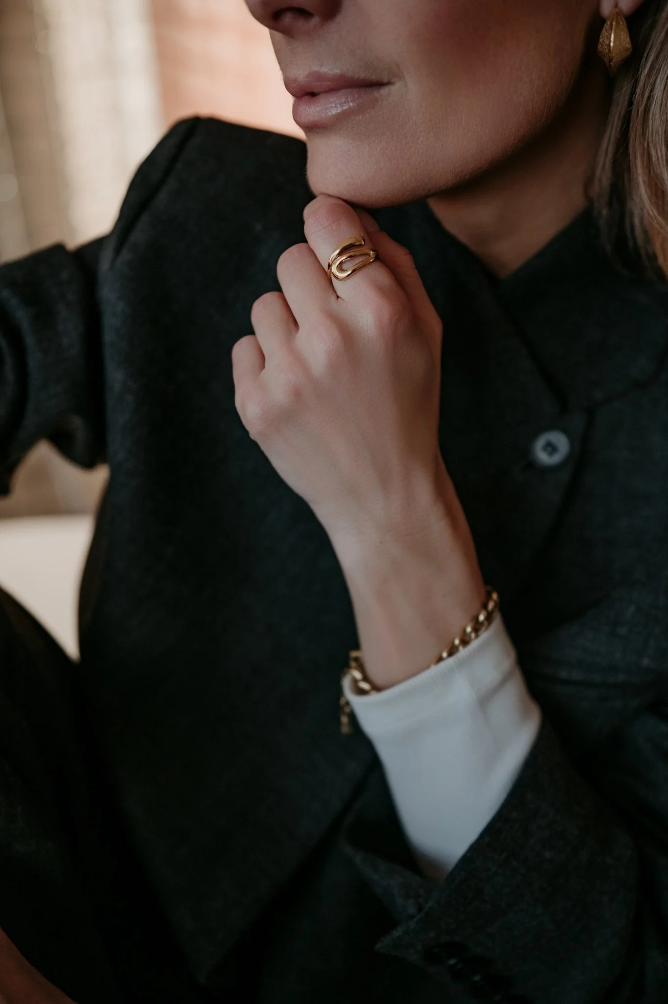 Denile ring I Gold