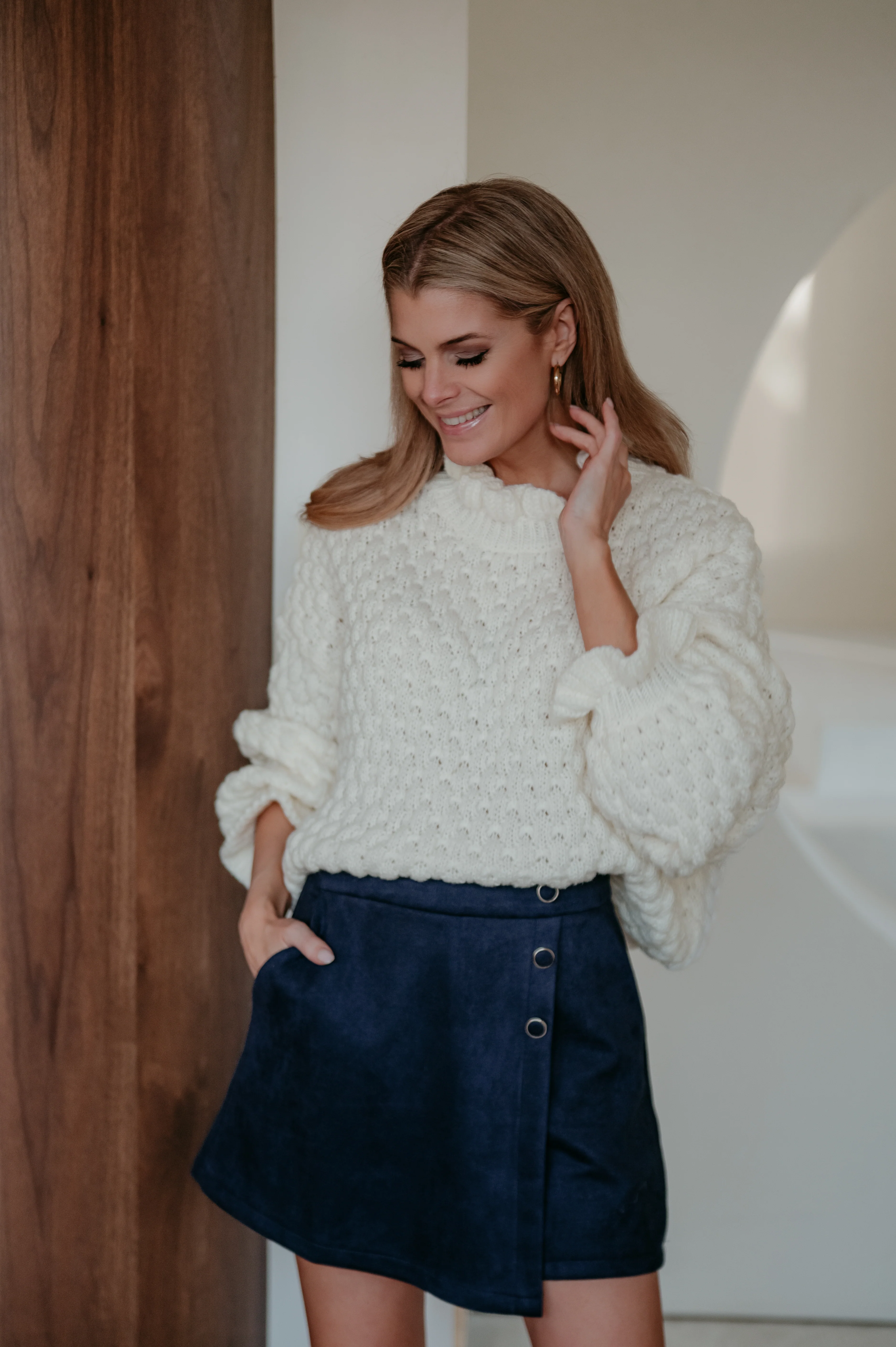 Dentori knit I Ecru - Image 3