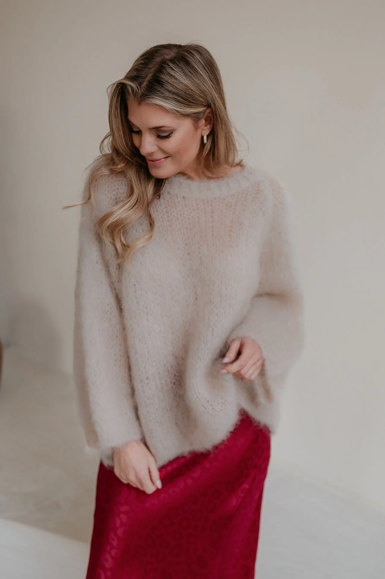 Dianure knit I Beige