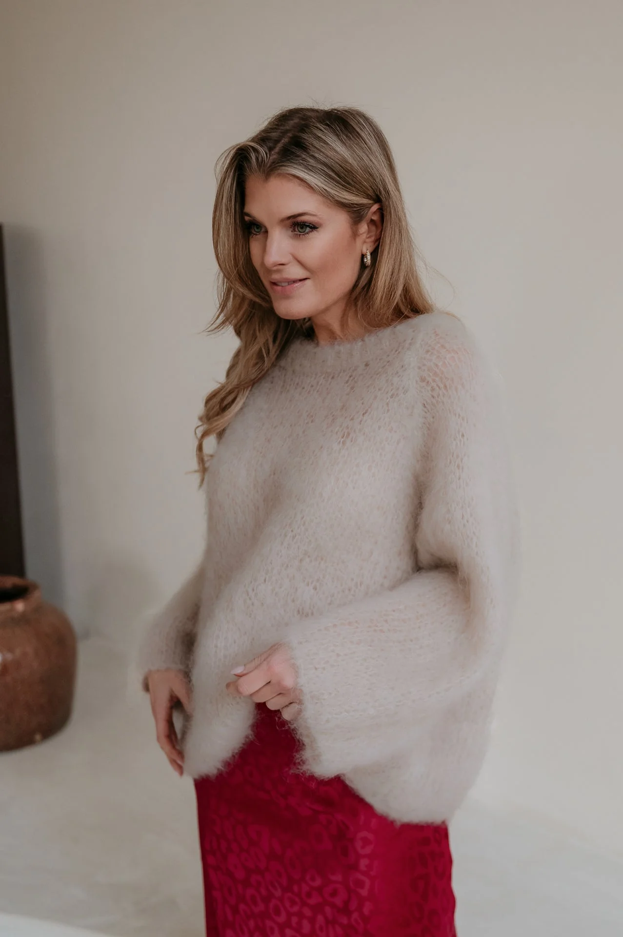 Dianure knit I Beige - Image 6