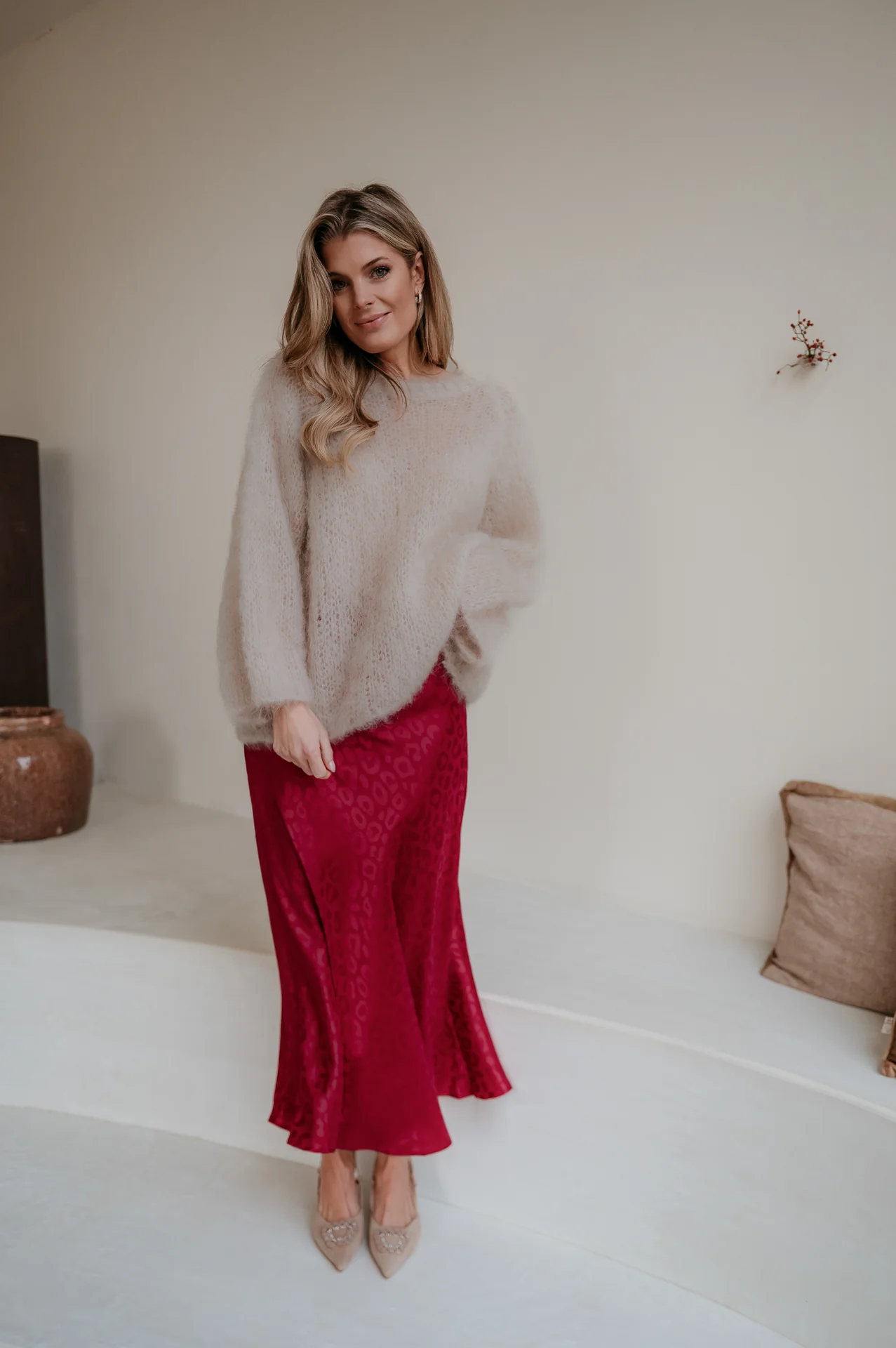 Dianure knit I Beige - Image 9