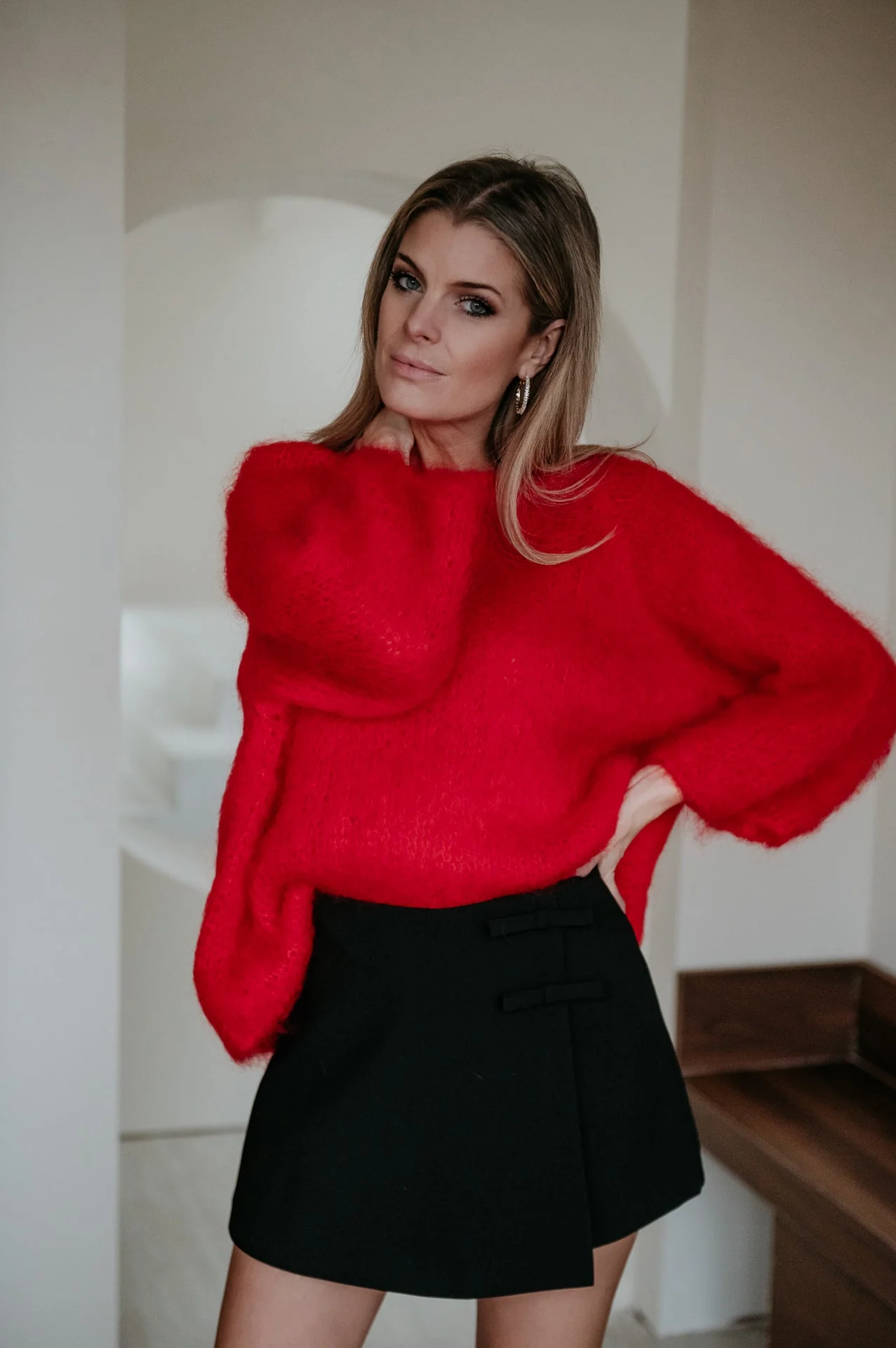 Dianure knit I Red