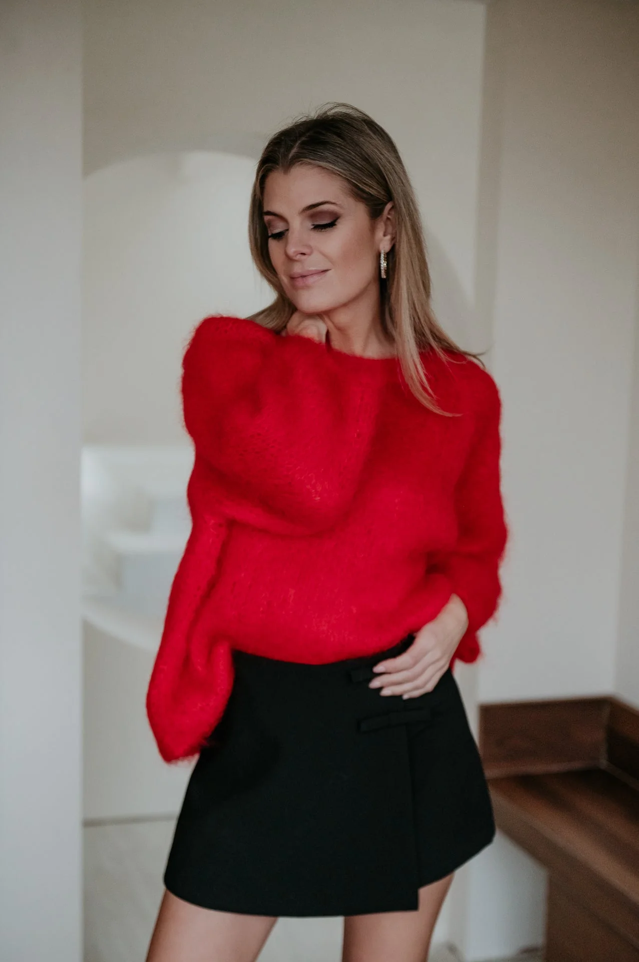 Dianure knit I Red - Image 4