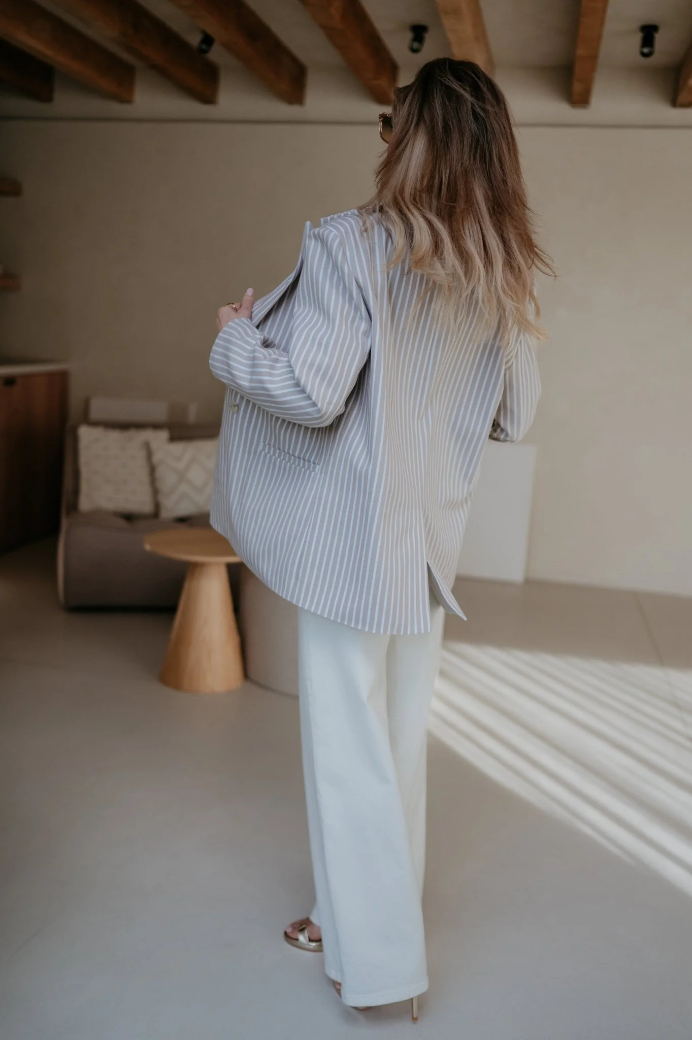 Dilena blazer I Beige - Image 12