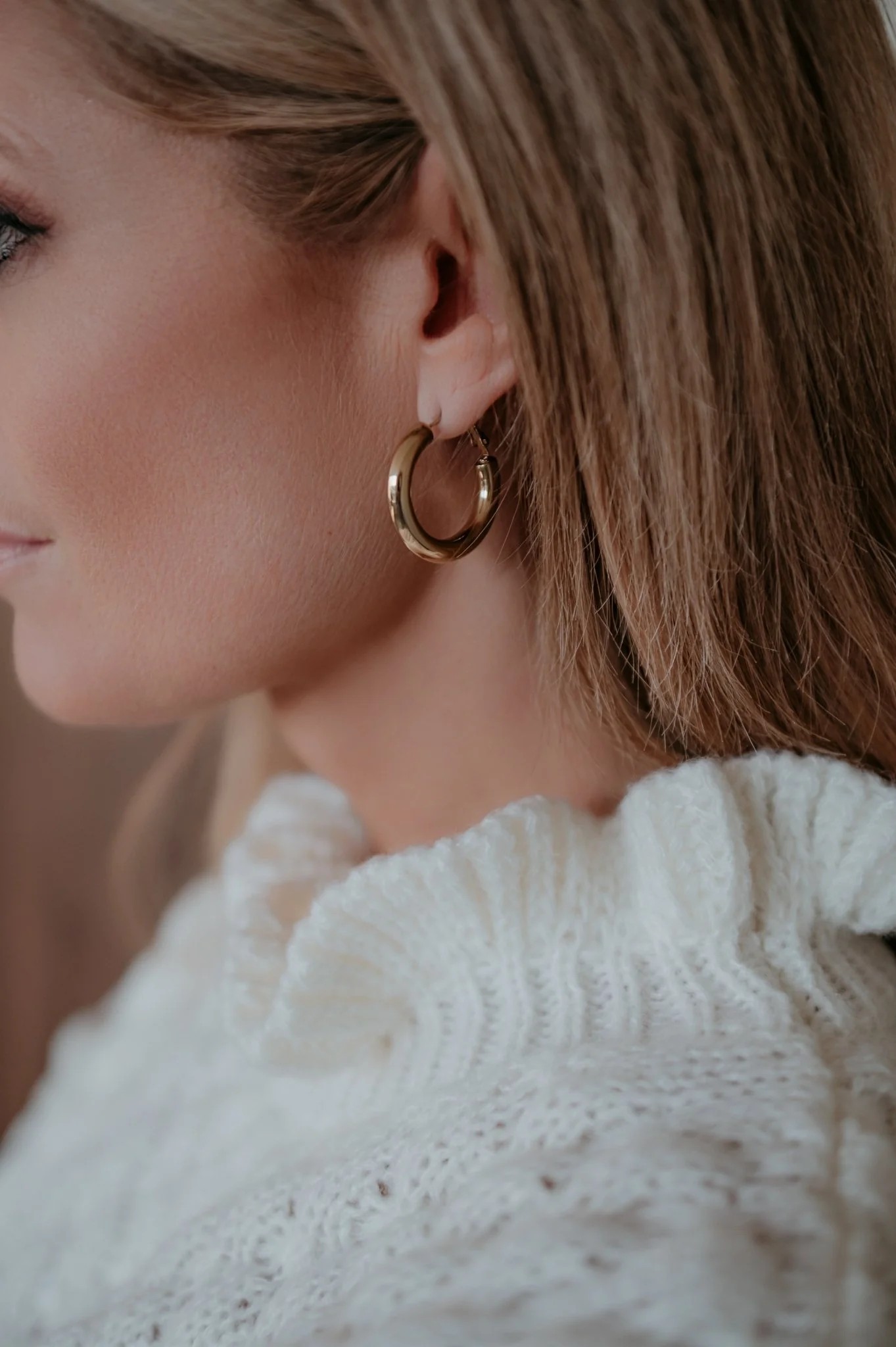 Dio earrings I Gold - Image 2
