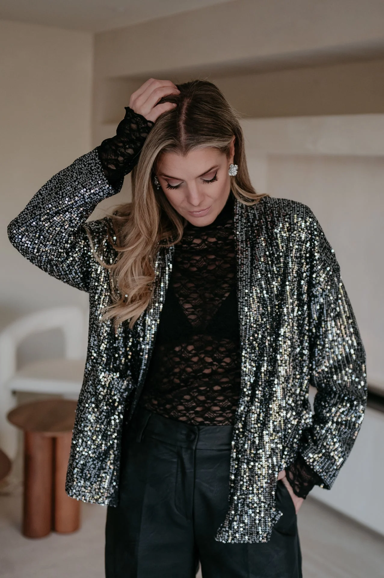 Dipinto blazer I Black - Image 8