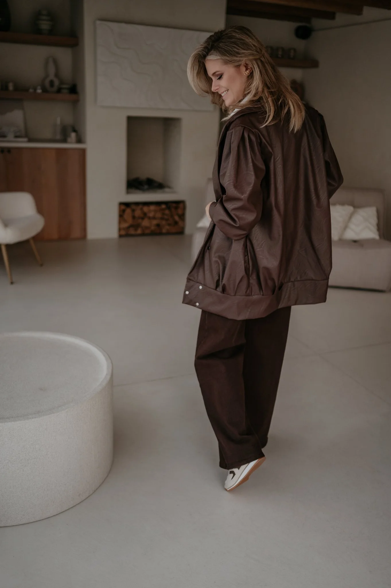 Disgelo jacket I Chocolate Brown - Image 11