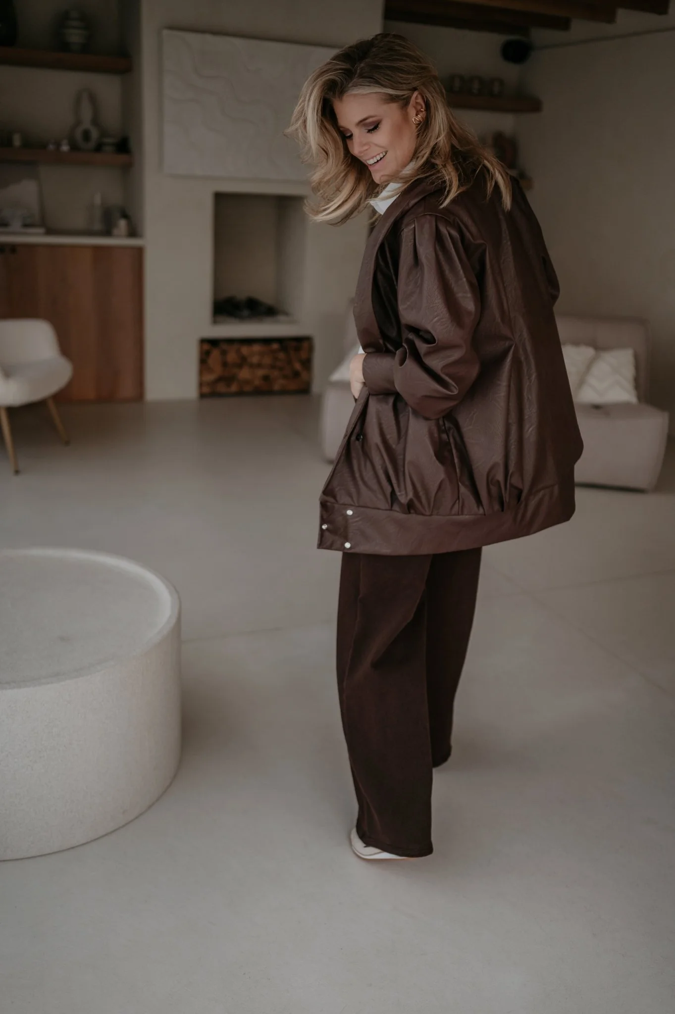 Disgelo jacket I Chocolate Brown - Image 12