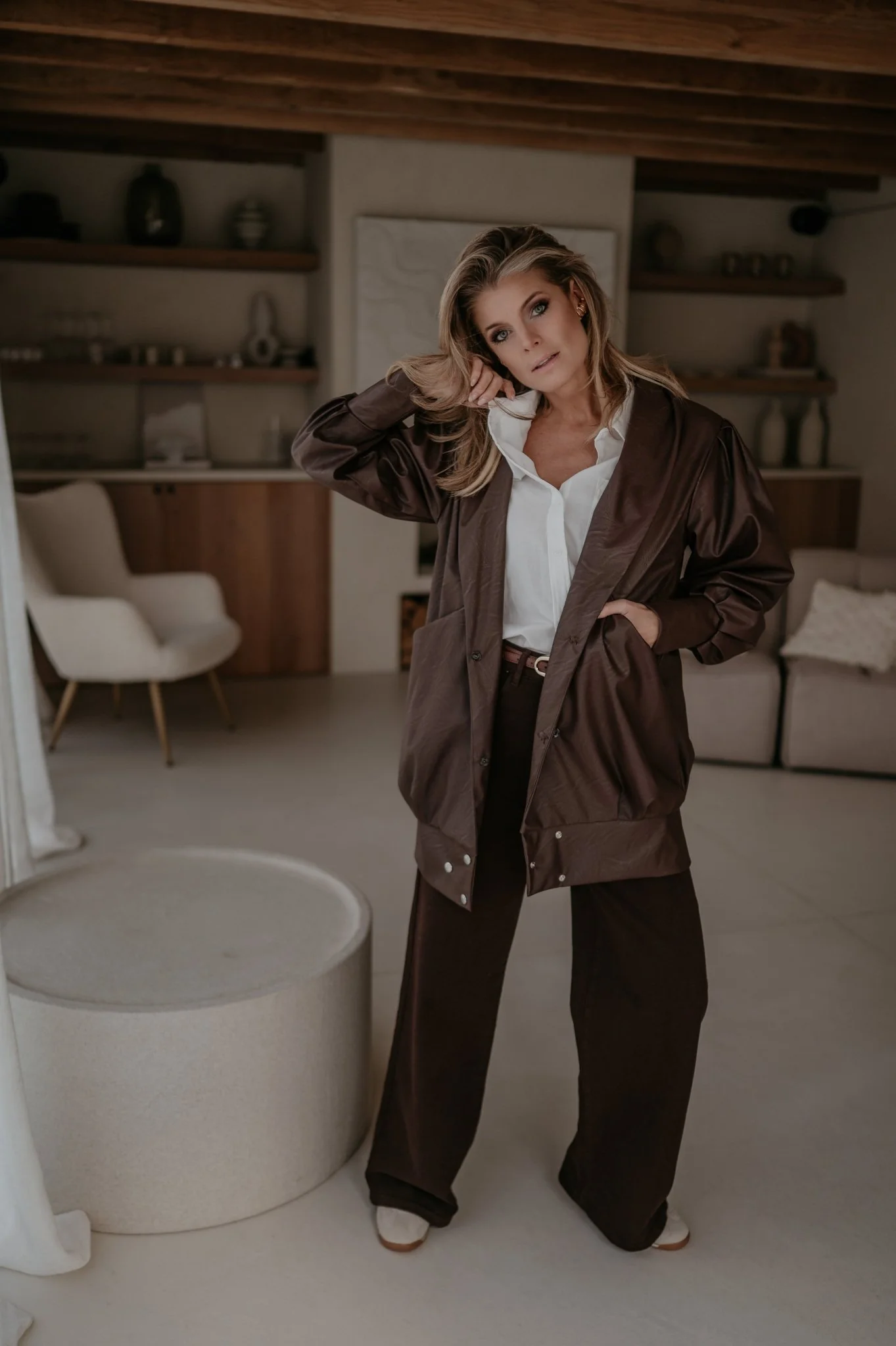 Disgelo jacket I Chocolate Brown - Image 5