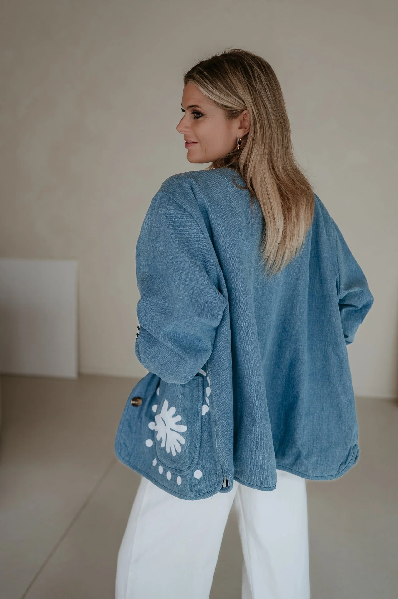 Dorno jacket I Blue - Image 11
