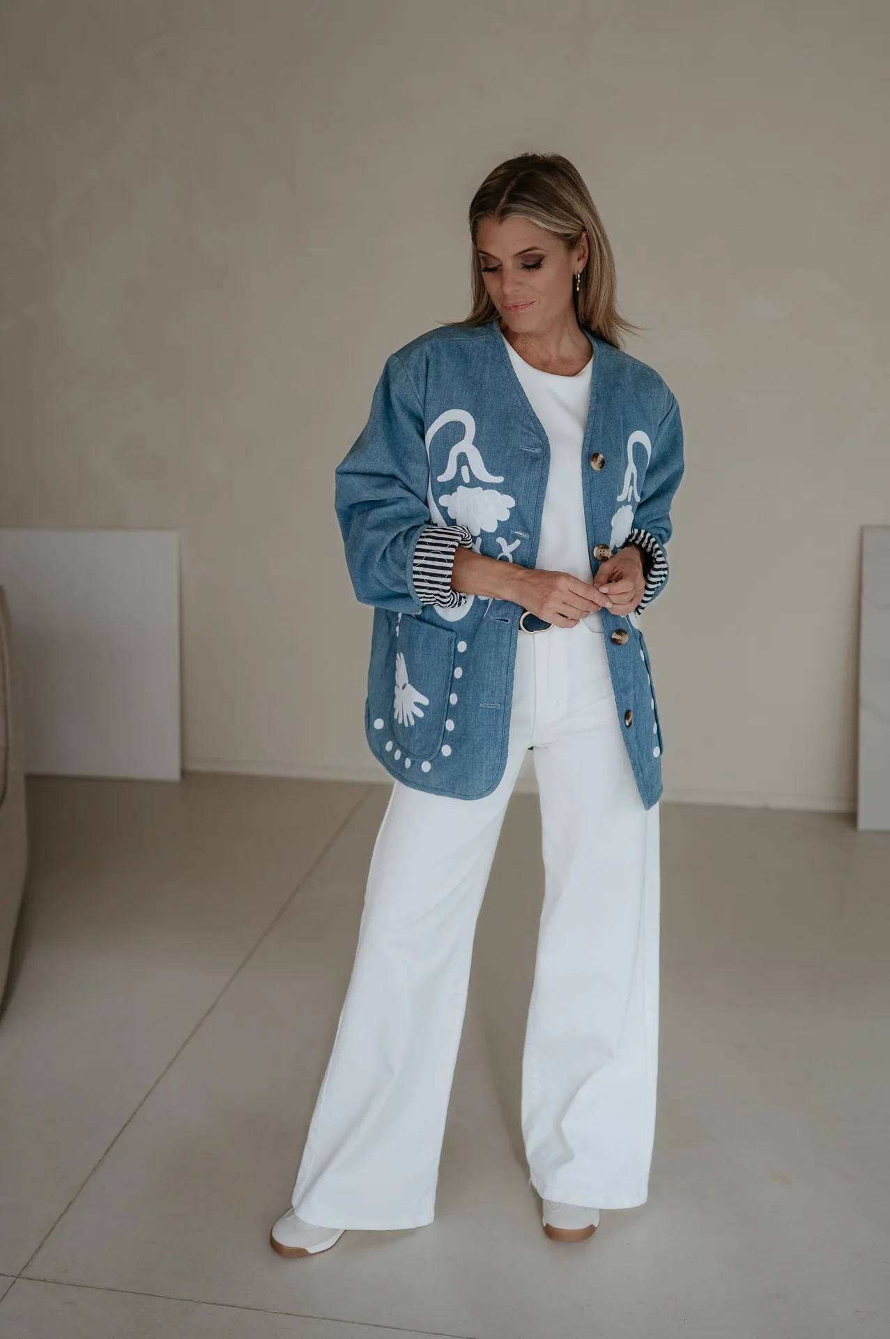 Dorno jacket I Blue - Image 8
