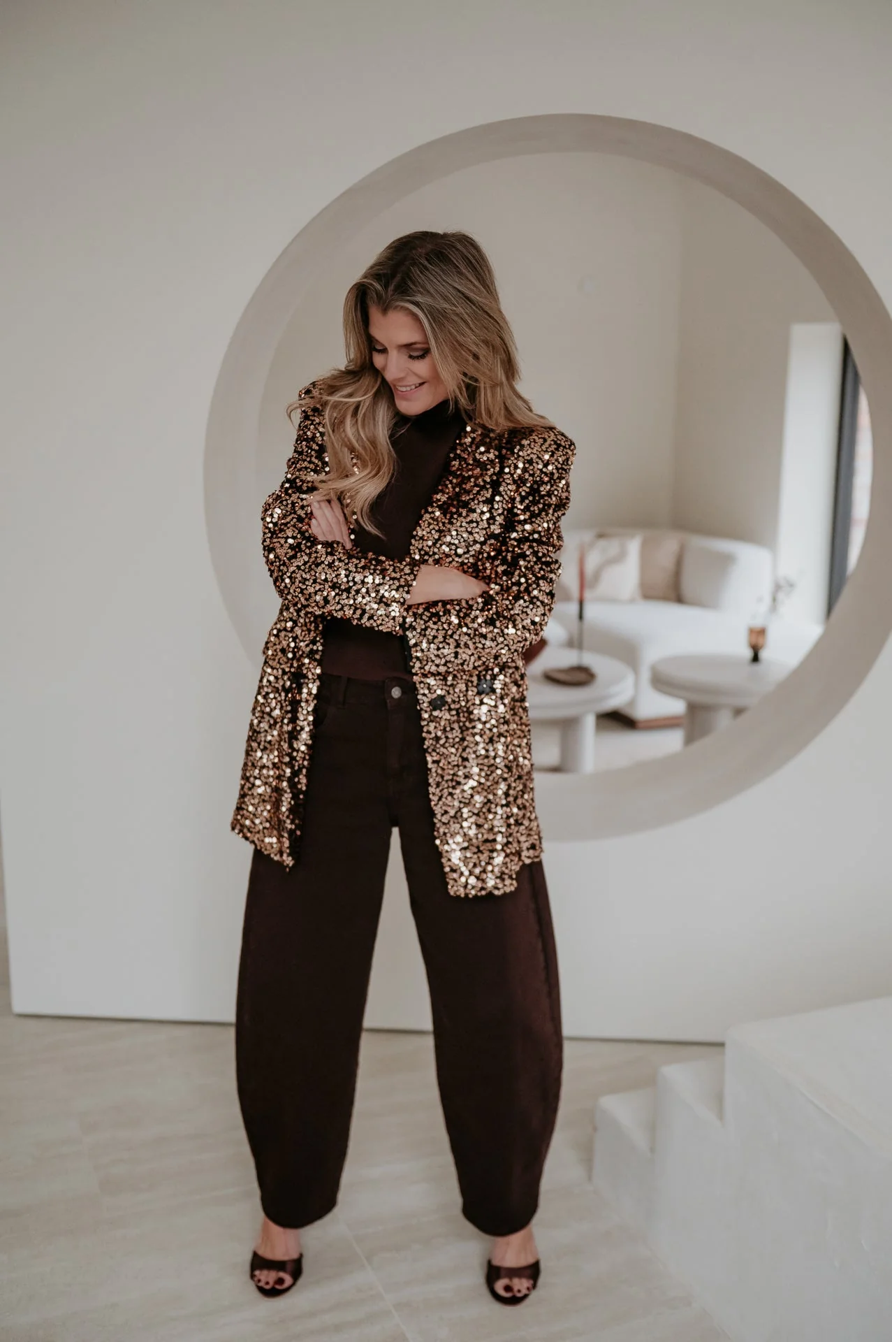 Dovedi jeans I Chocolate Brown - Image 3