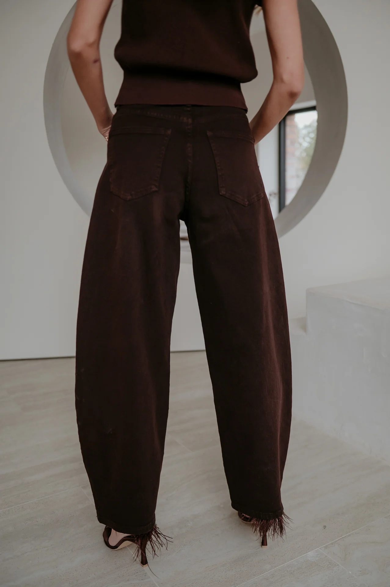 Dovedi jeans I Chocolate Brown - Image 6