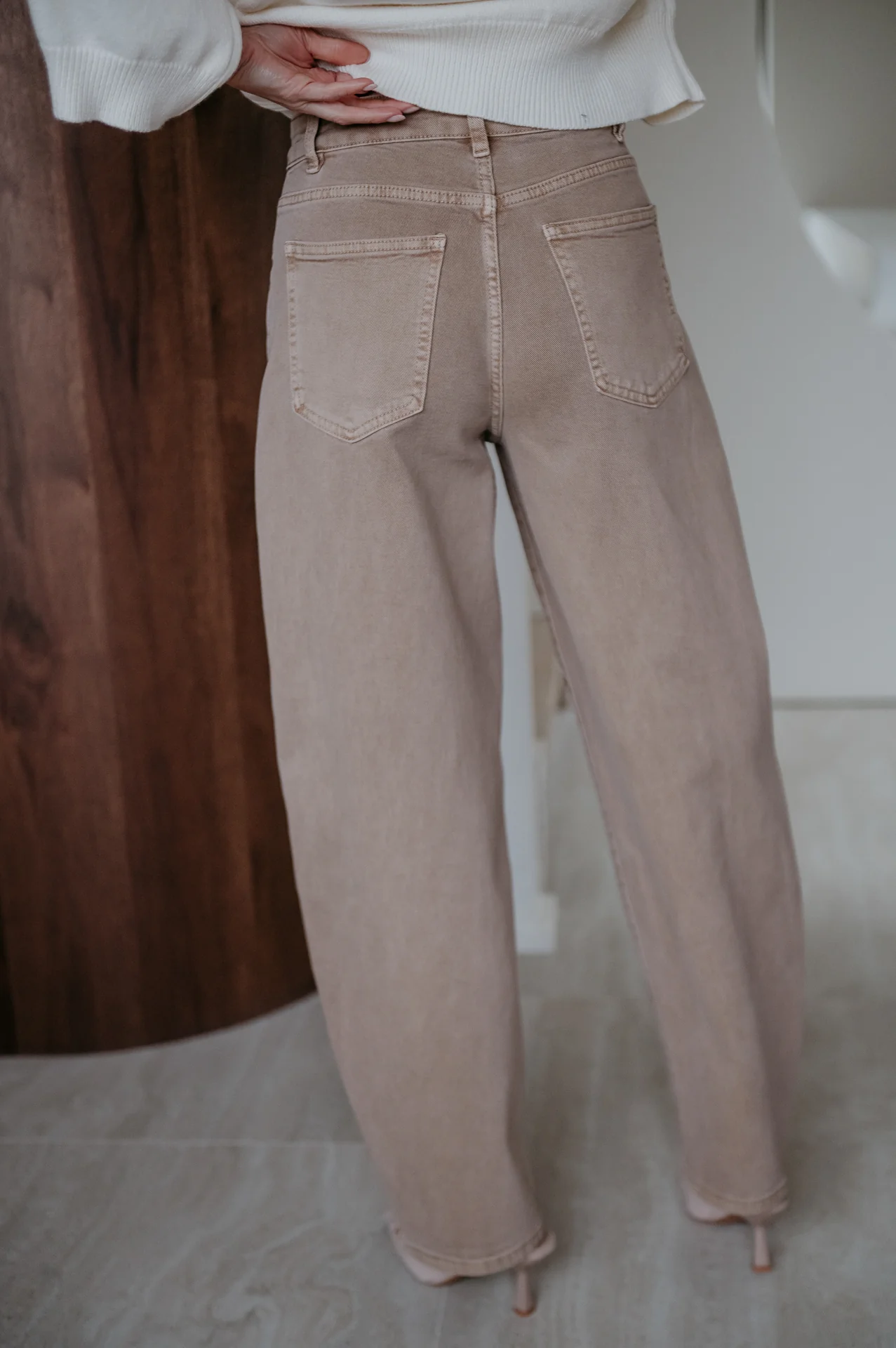 Dovedi jeans I Taupe - Image 2