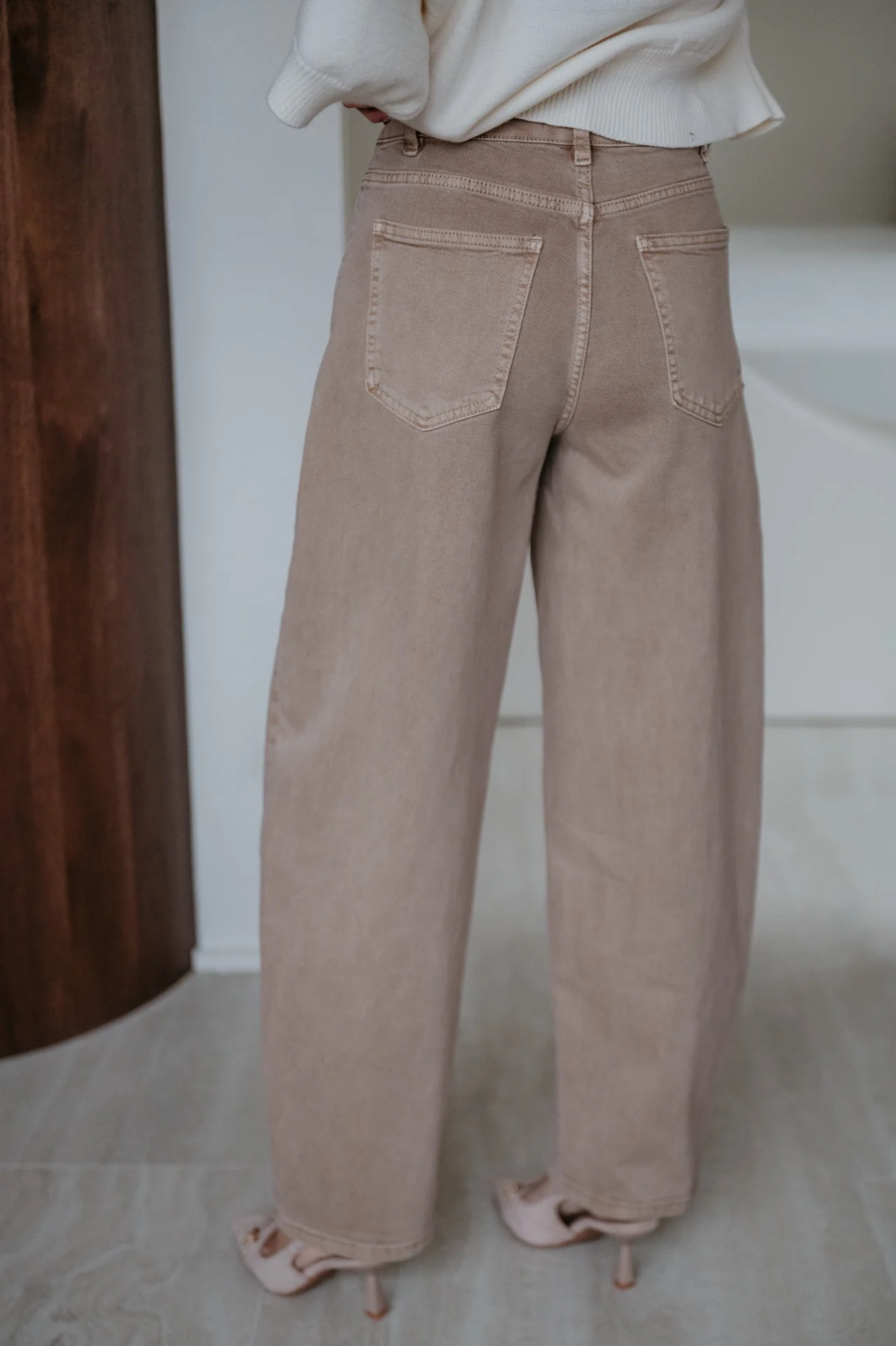 Dovedi jeans I Taupe - Image 8