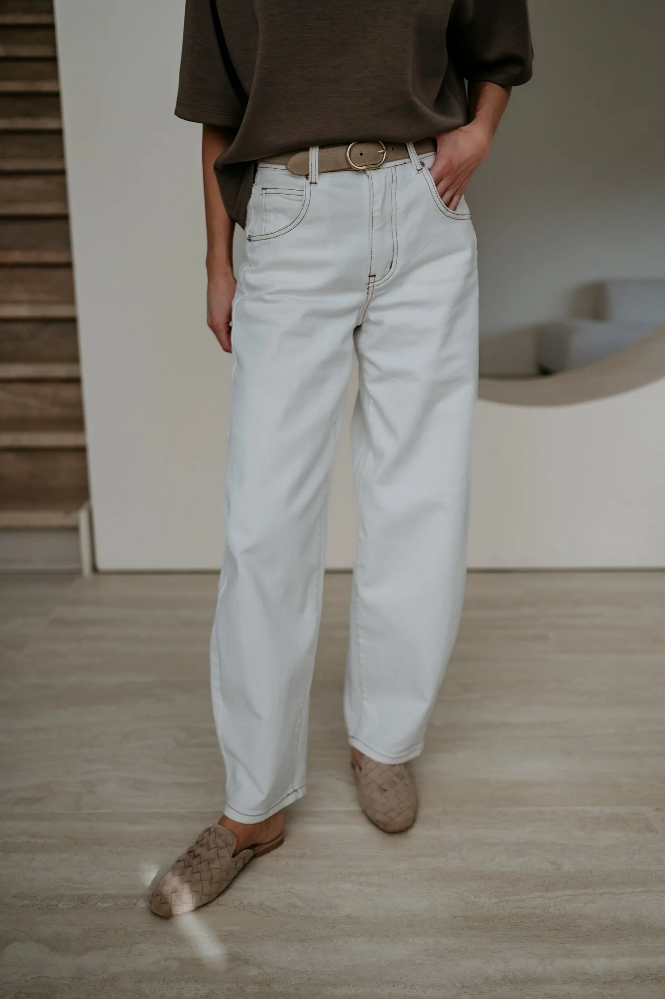 Dovedi jeans I White - Image 10