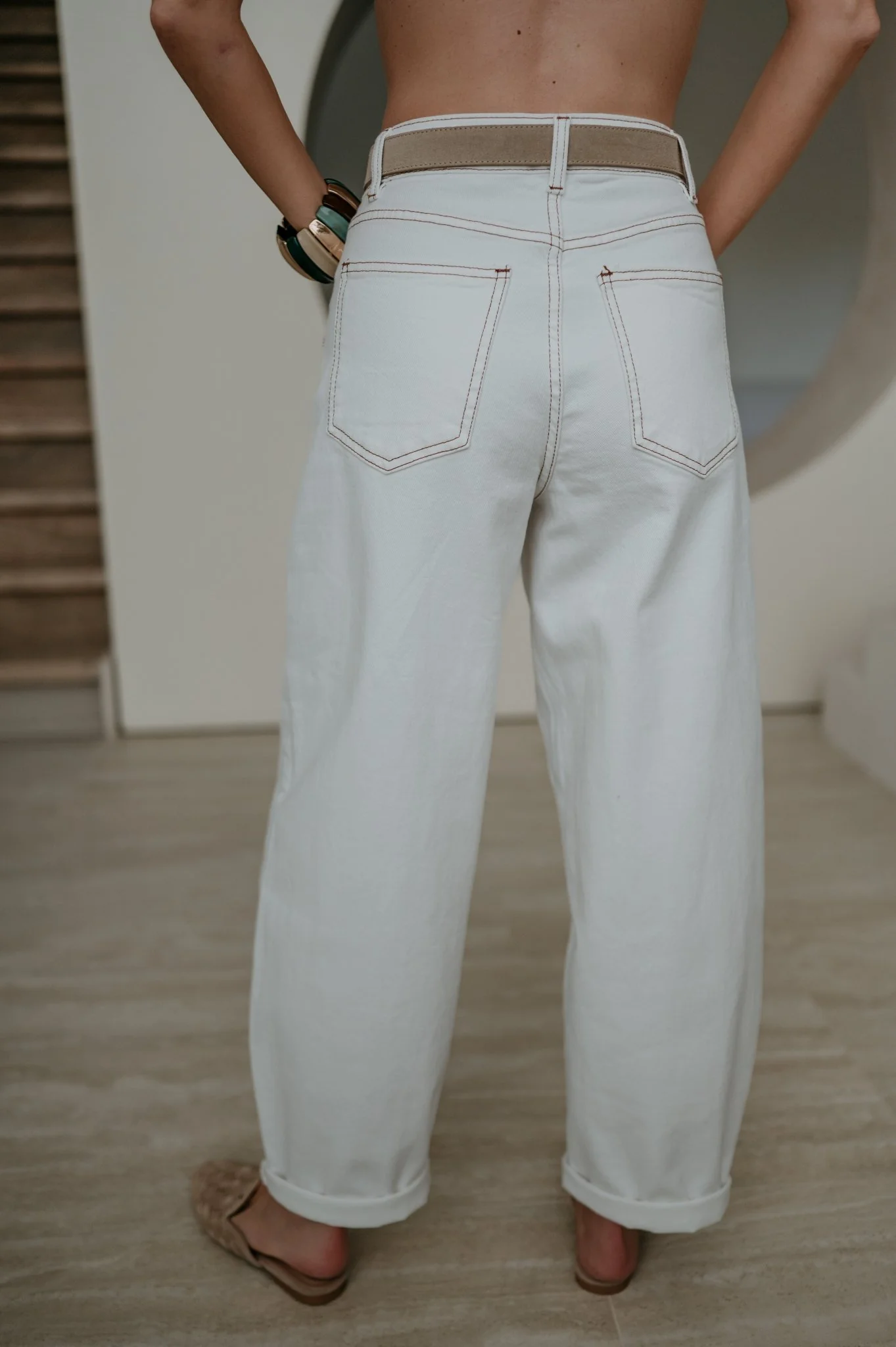 Dovedi jeans I White - Image 11