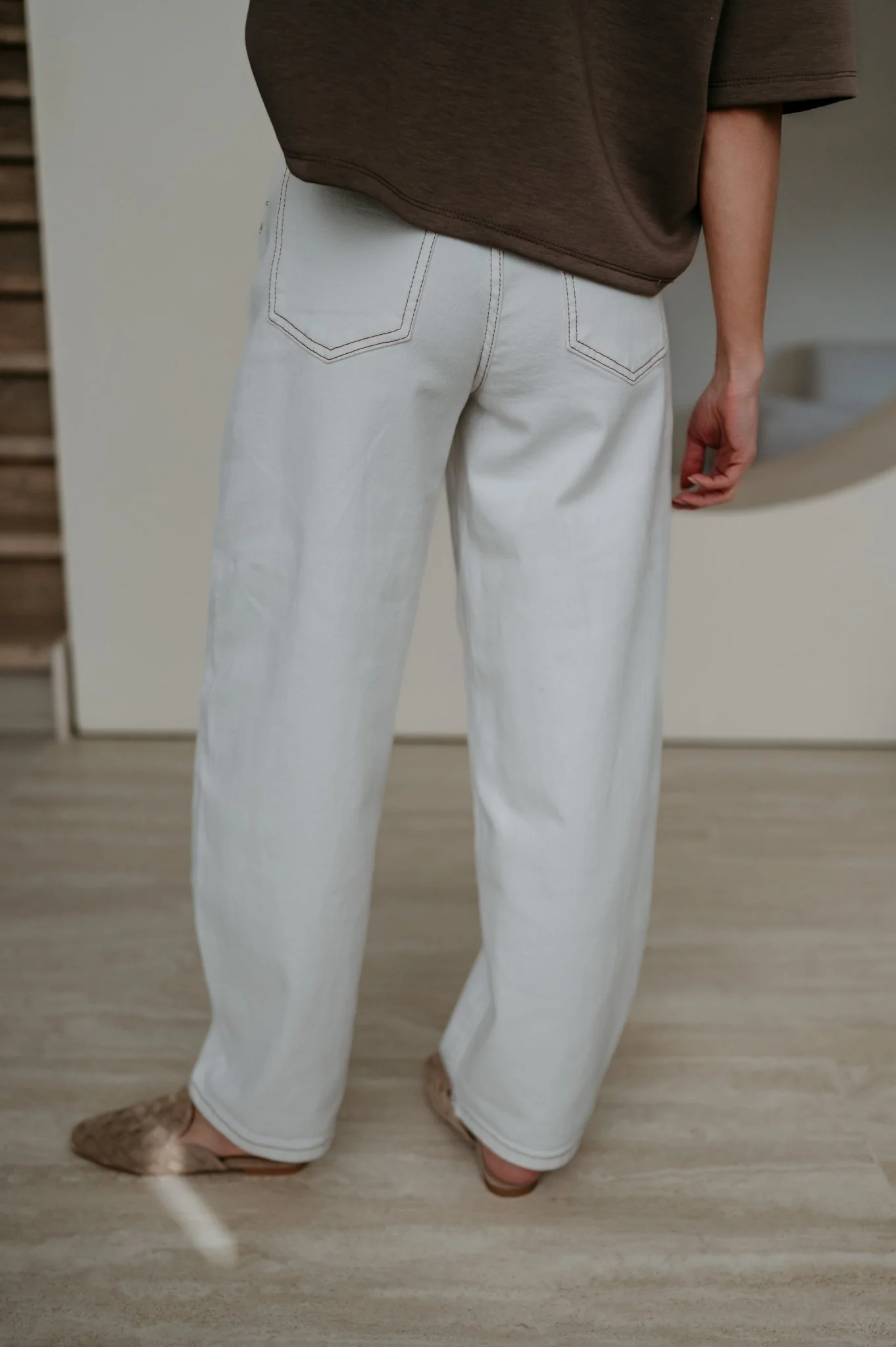 Dovedi jeans I White - Image 3