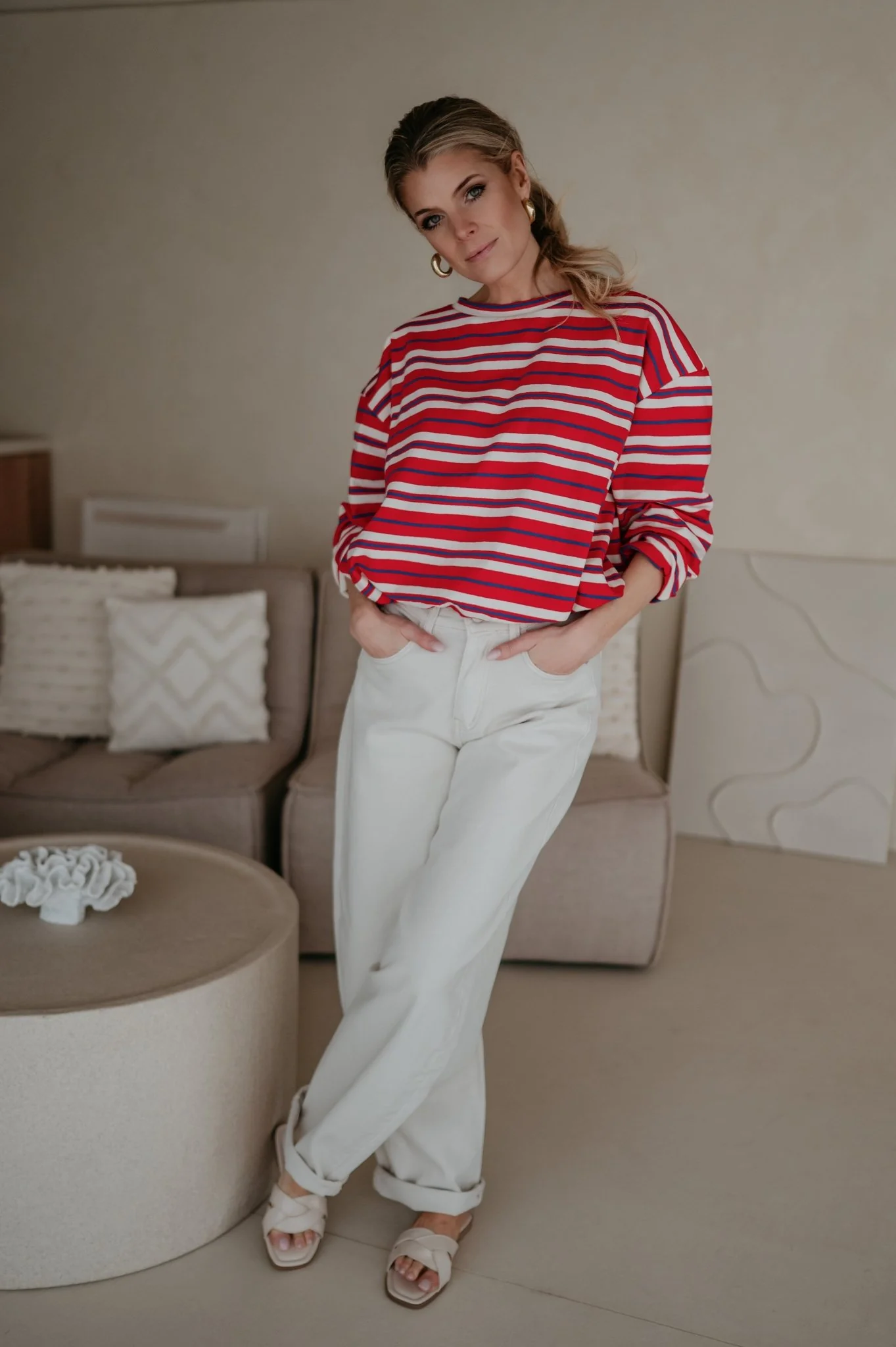 Dranedi longsleeve I Red