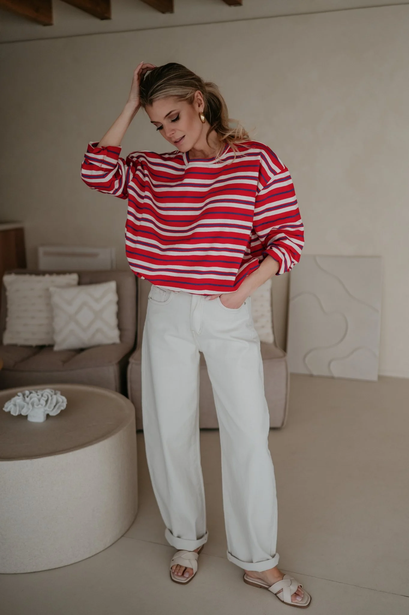 Dranedi longsleeve I Red - Image 2