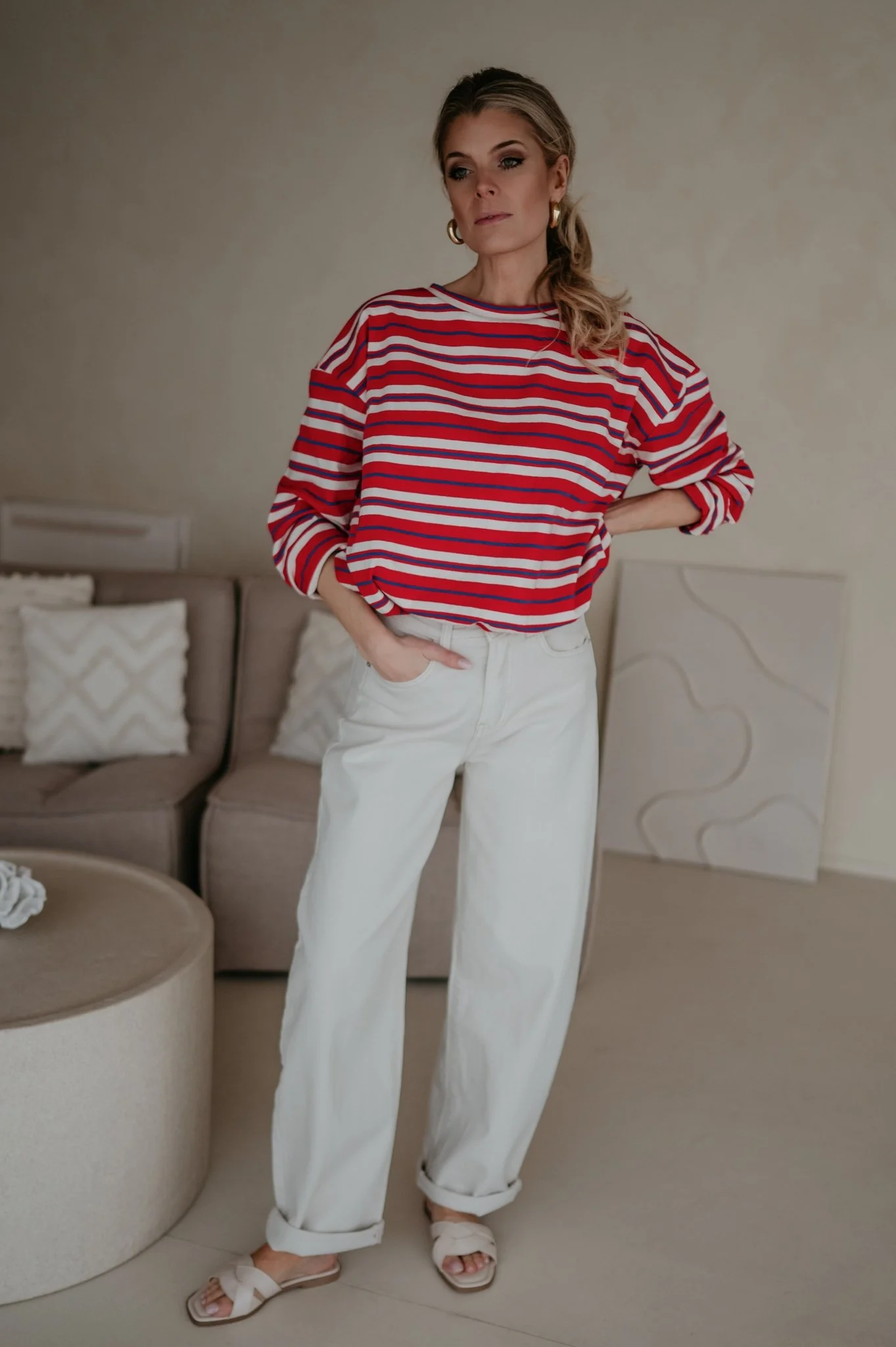Dranedi longsleeve I Red - Image 5