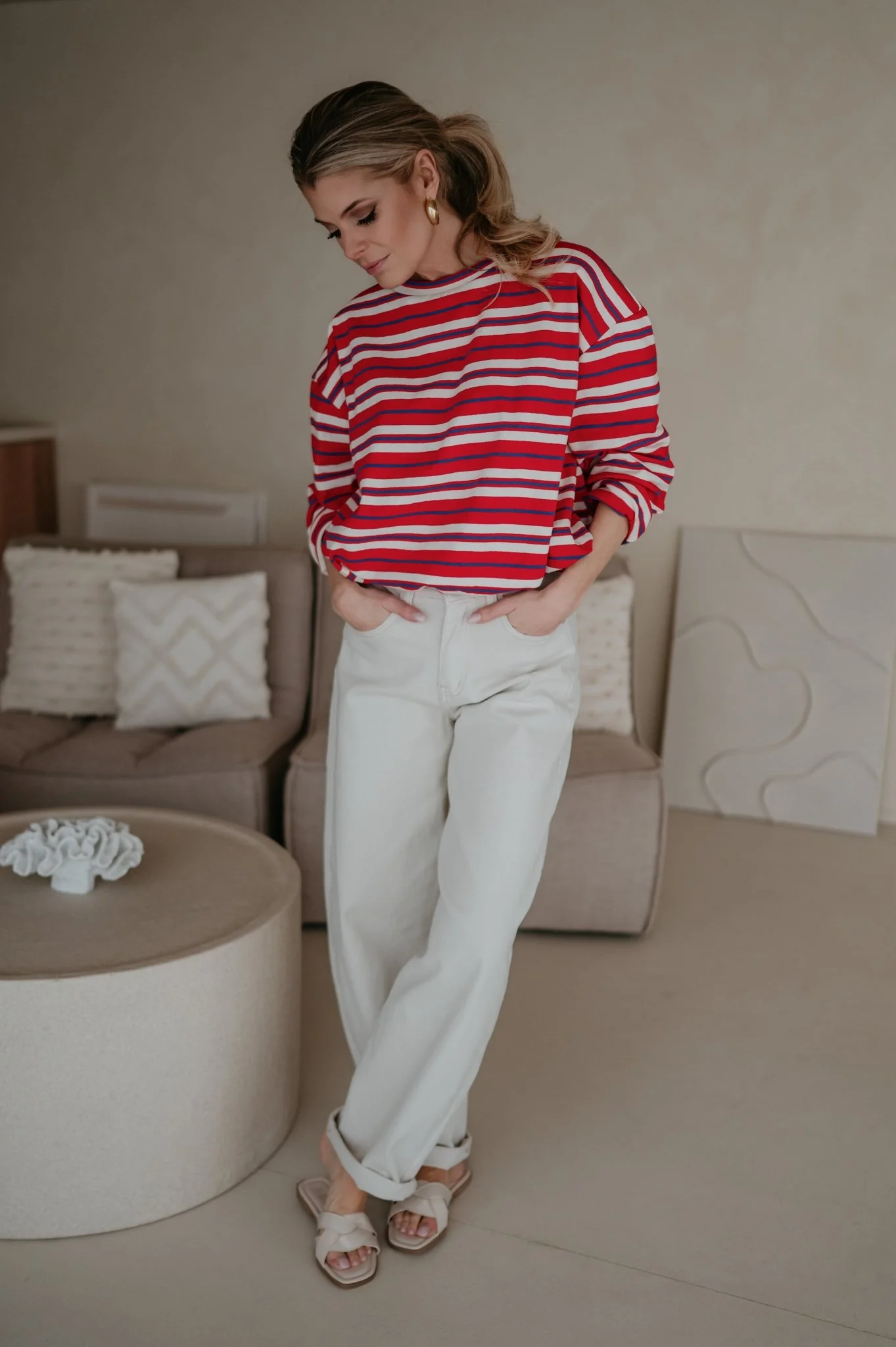 Dranedi longsleeve I Red - Image 9