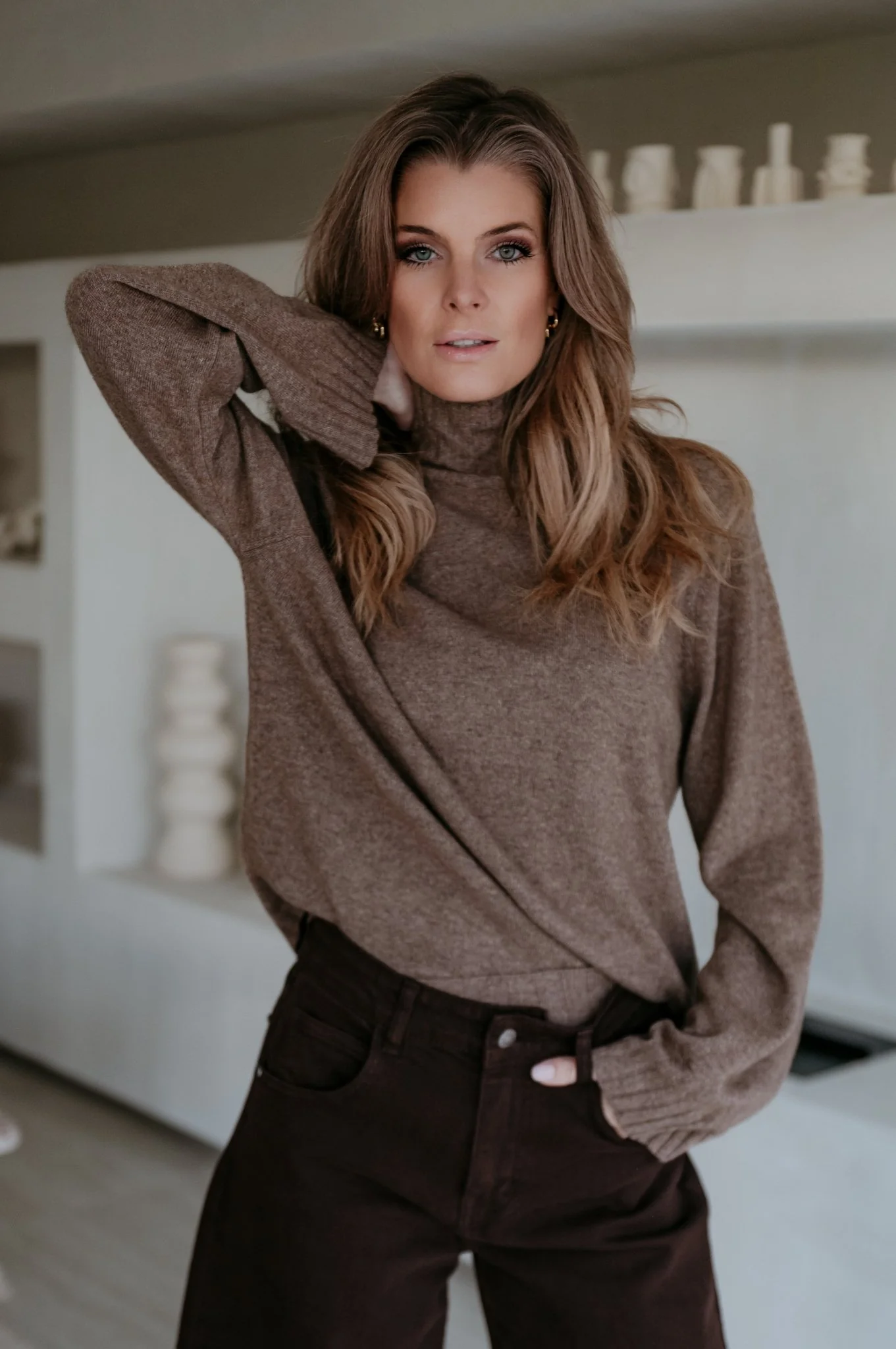 Dranuri knit I Mokka - Image 9