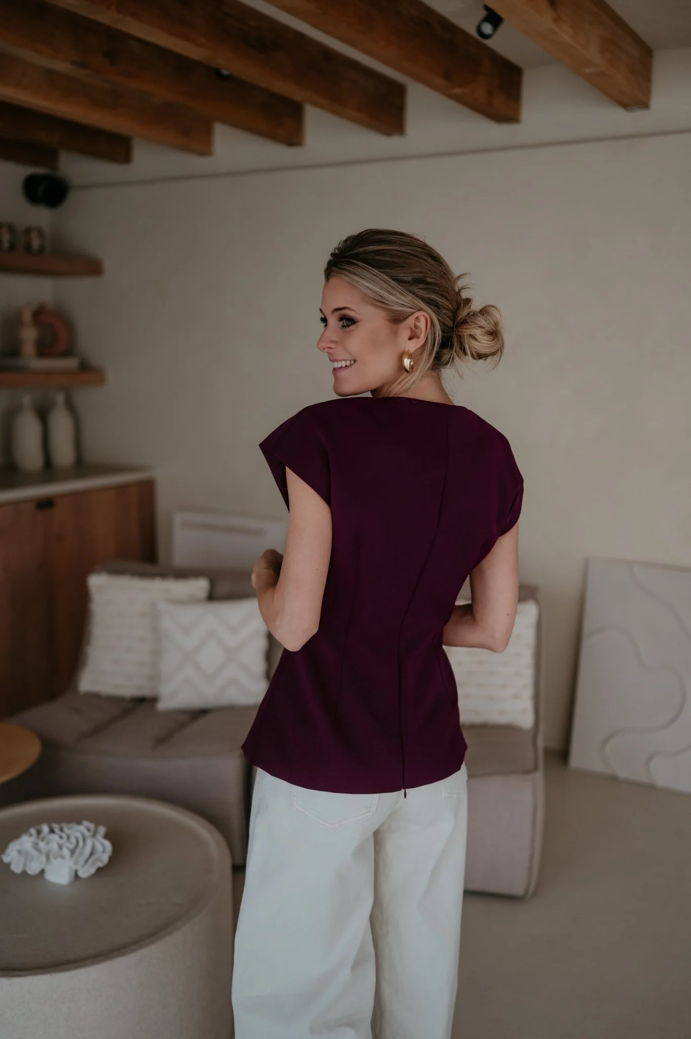Drenare top I Burgundy - Image 12