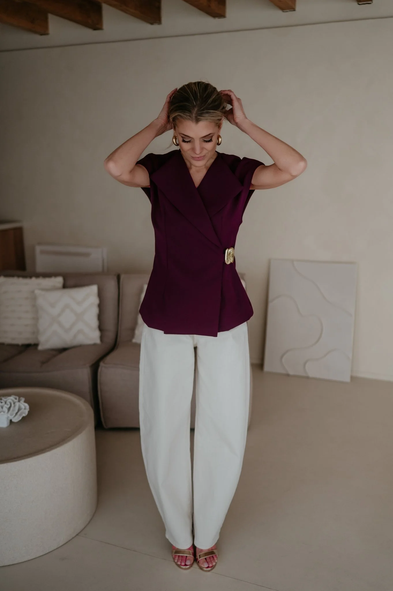 Drenare top I Burgundy - Image 8